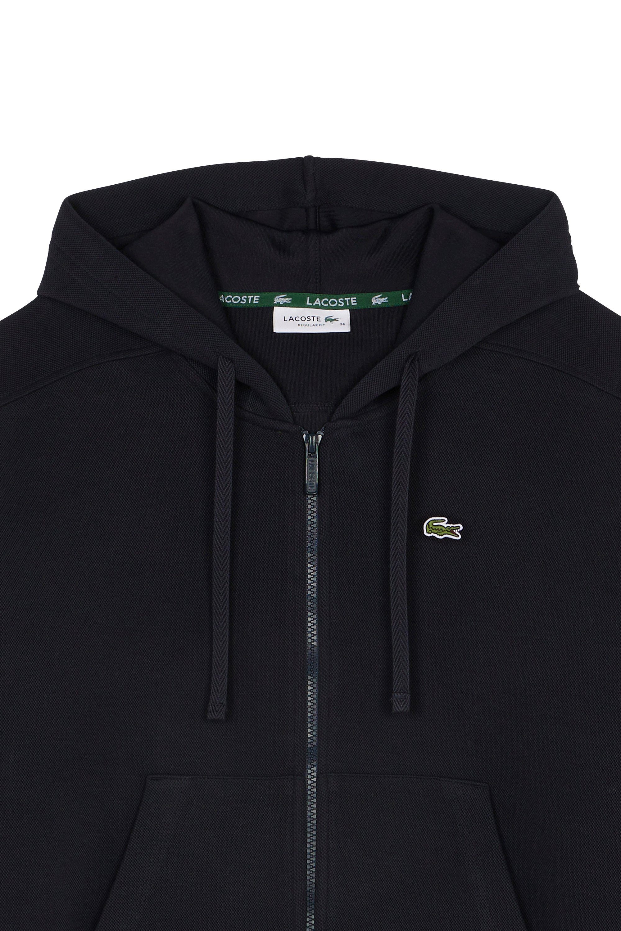 Hoodie zippé LACOSTE Bleu