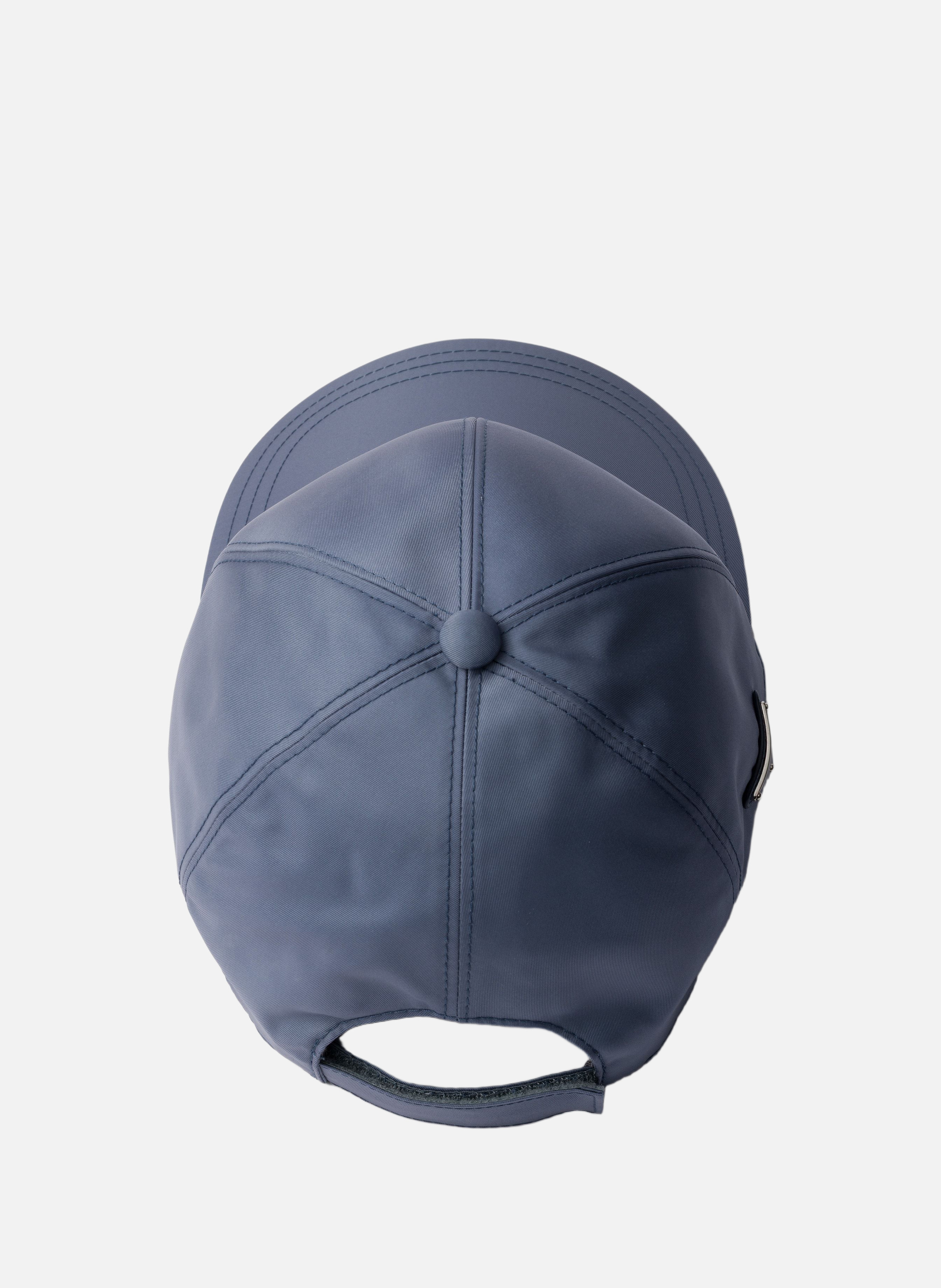 Casquette de baseball en re-nylon PRADA Bleu
