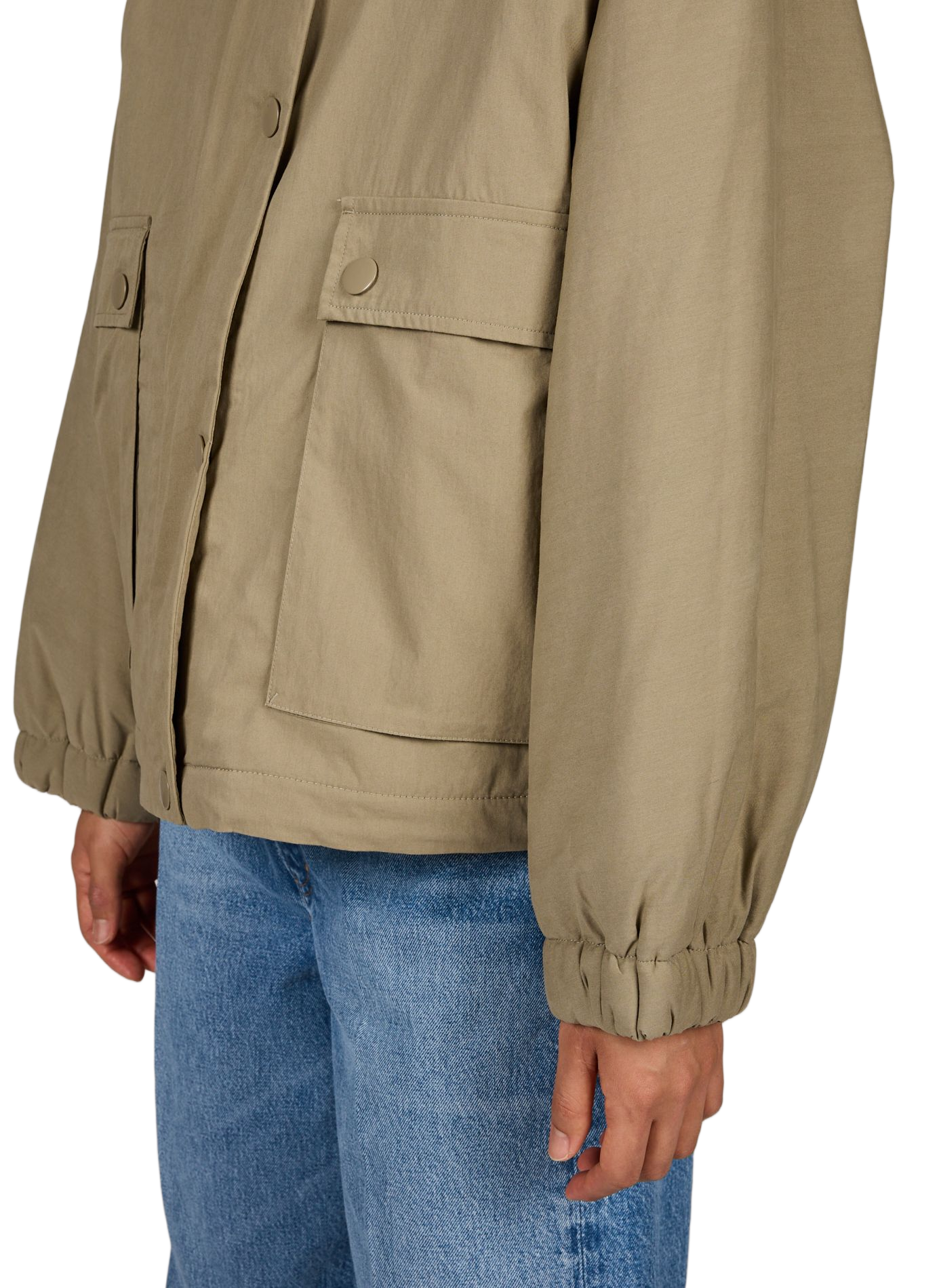 Hoodie JENNA F P1133 in gemengd katoen BELLEROSE Beige