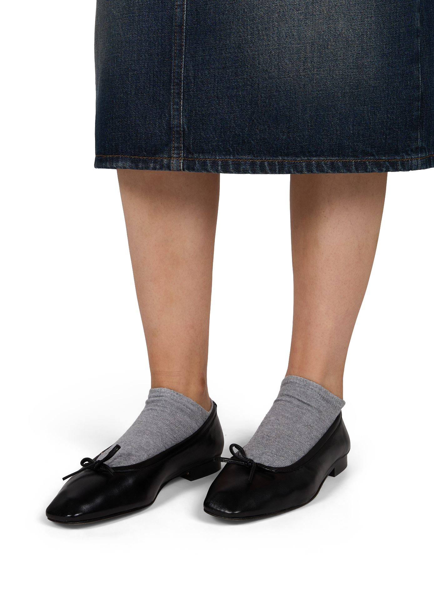 Lederballerinas BOBBIES Schwarz