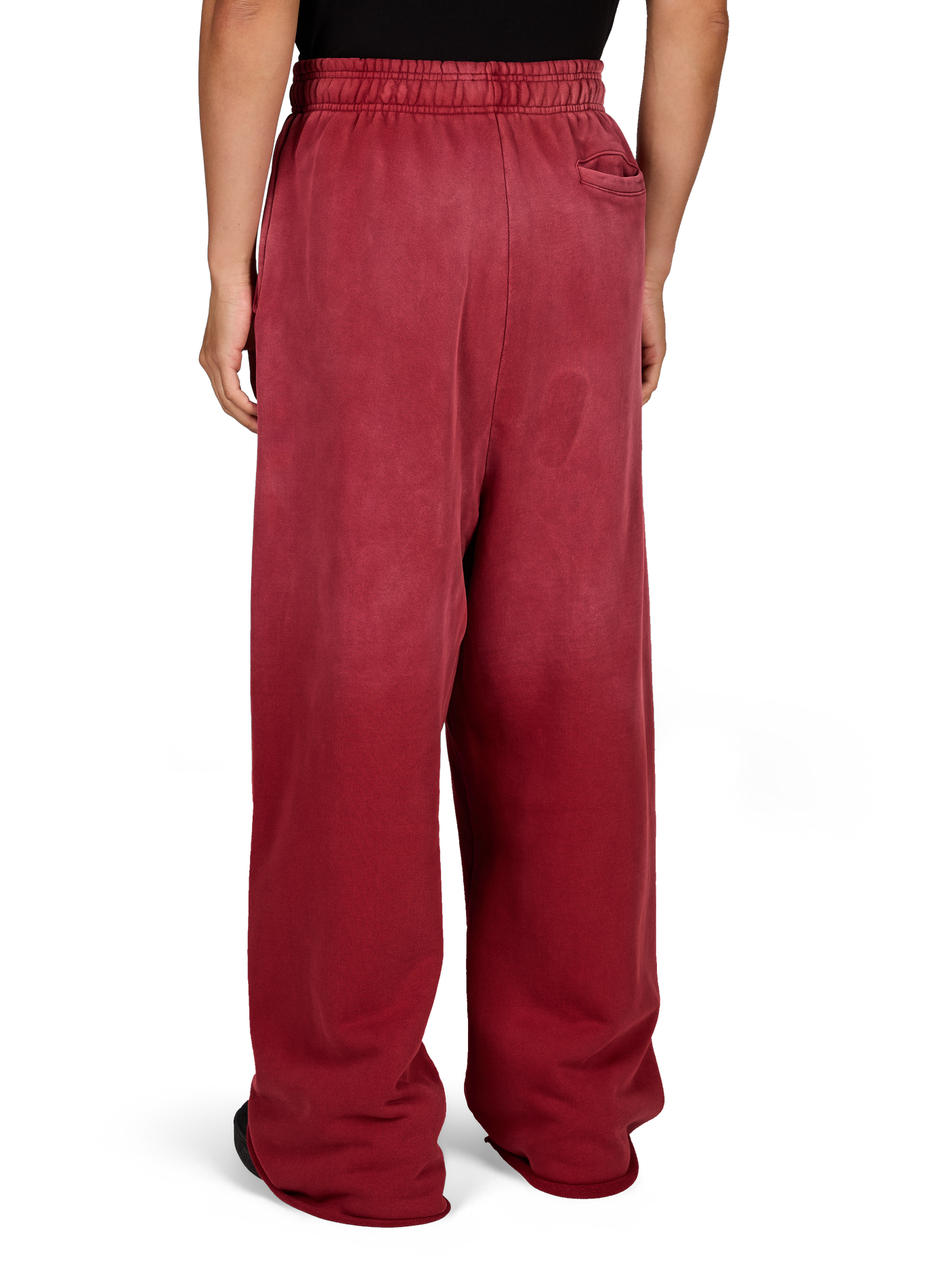 Cotton joggers ENTIRE STUDIOS Red