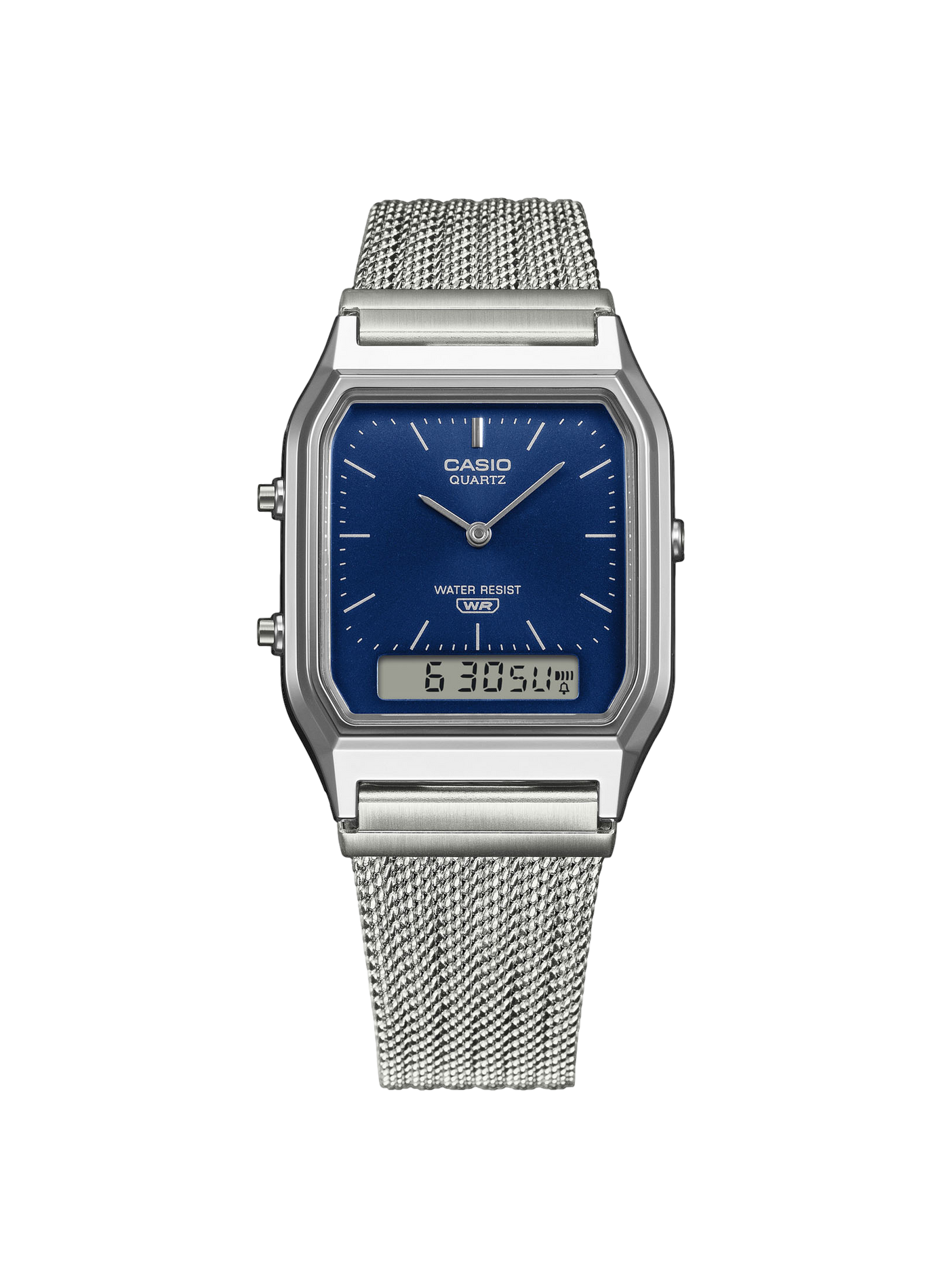 Casio Vintage stainless steel quartz watch CASIO Blue