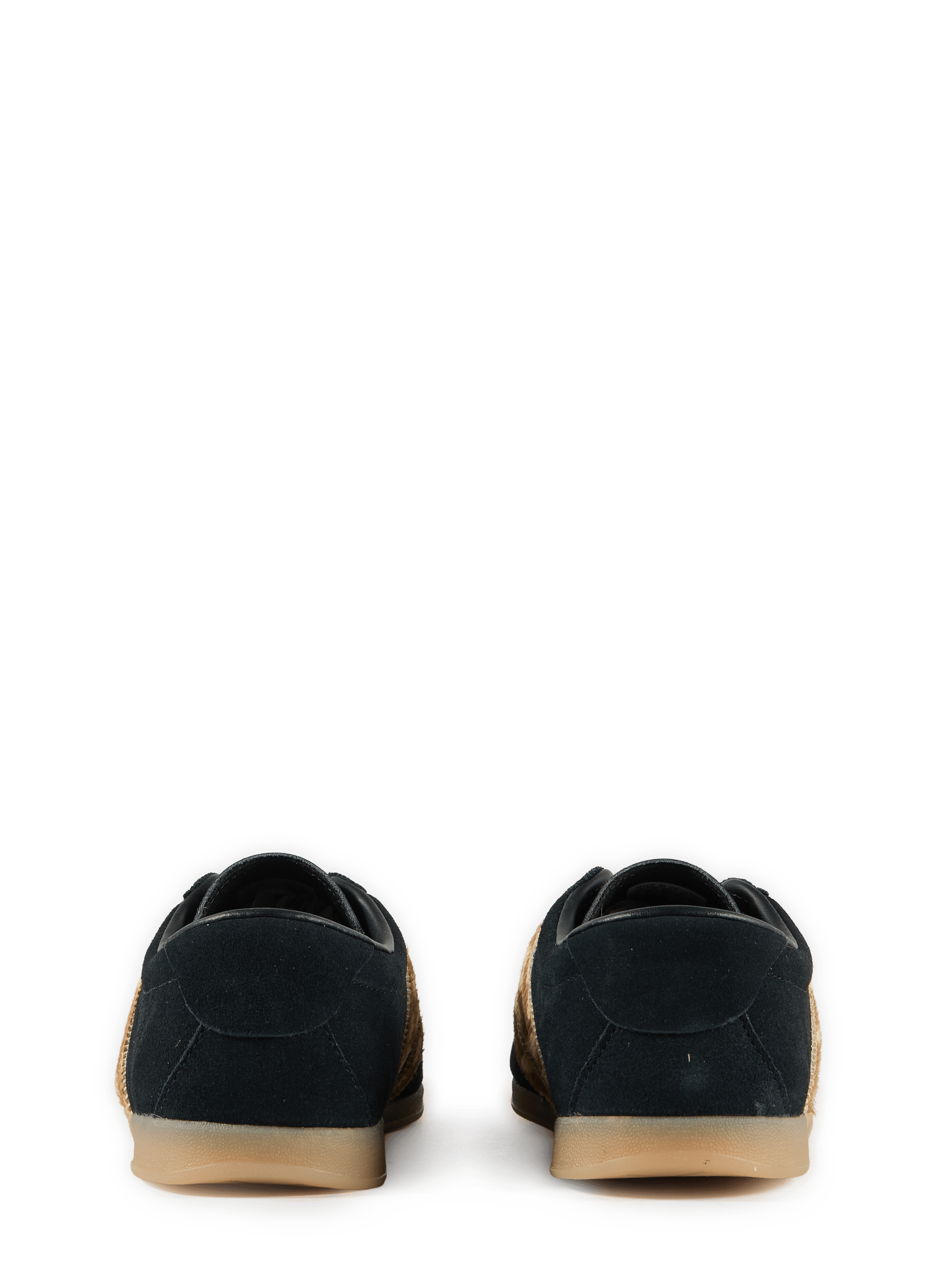 Zapatillas bajas de piel estampada ADIDAS Negro