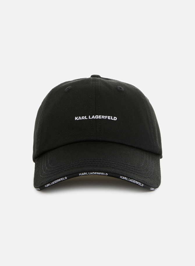 قبعة K/من القطن الأساسي KARL LAGERFELD