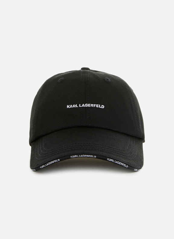 KARL LAGERFELD K/Essential cotton baseball cap Black