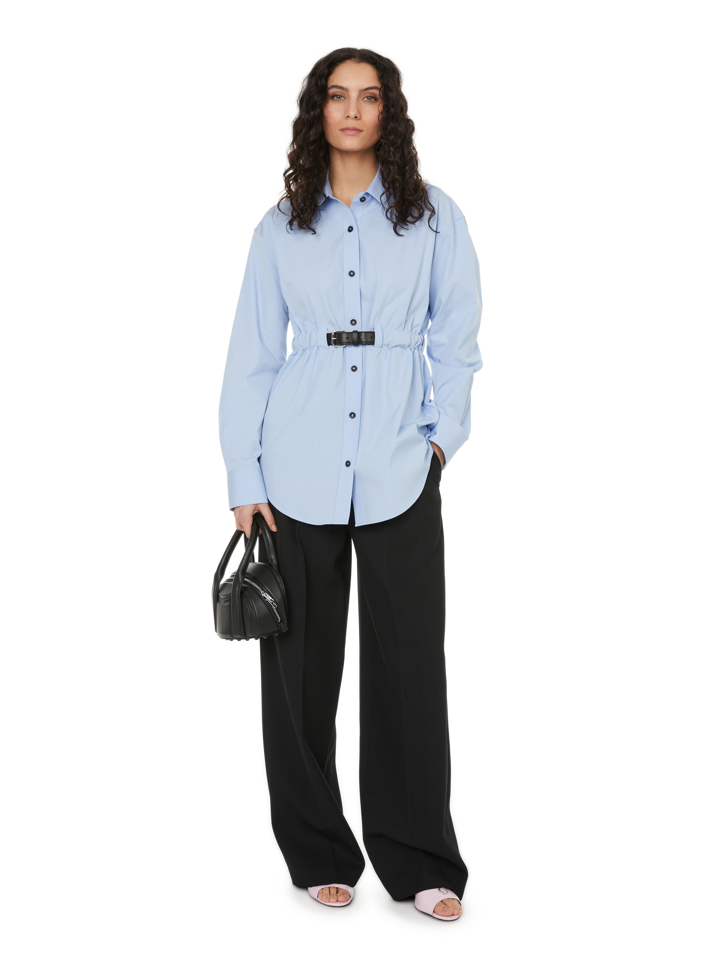 Pantalon en laine ALEXANDER WANG Noir