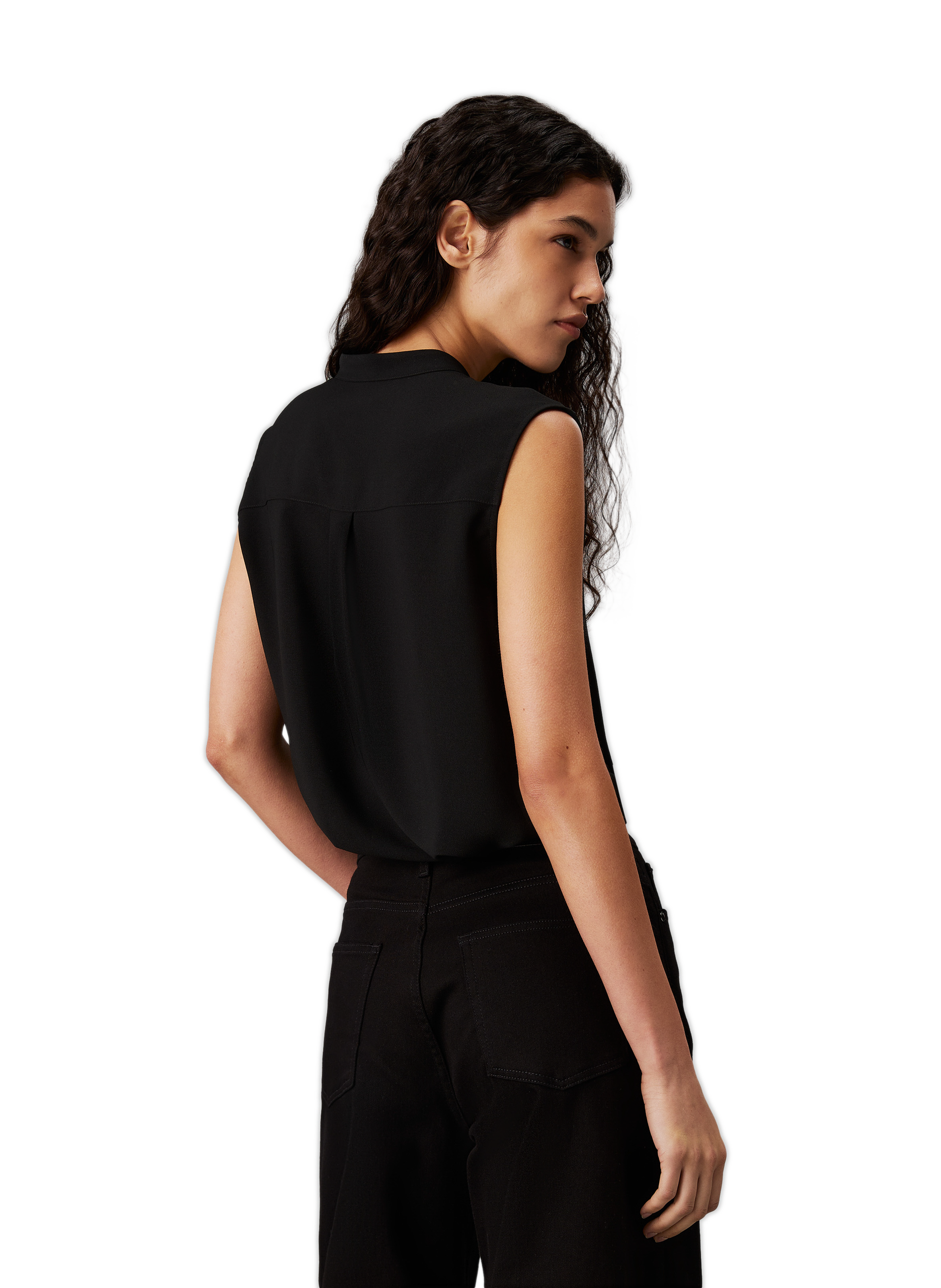 Plain blouse CALVIN KLEIN Black