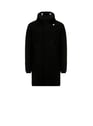 Parka mi-longue à capuche | Noir by K-WAY K-WAY Parka mi-longue à capuche | Noir