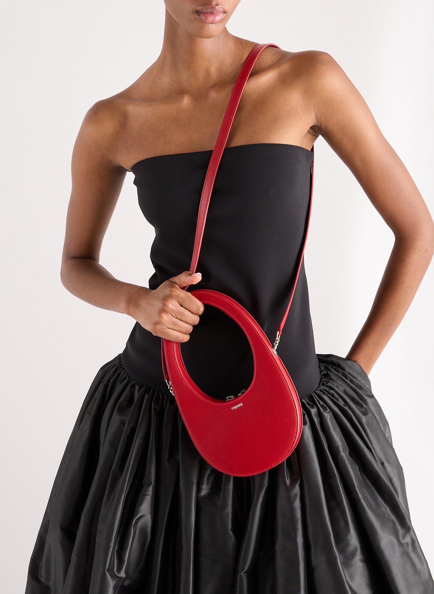 Mini Swipe Shoulder Bag COPERNI Red