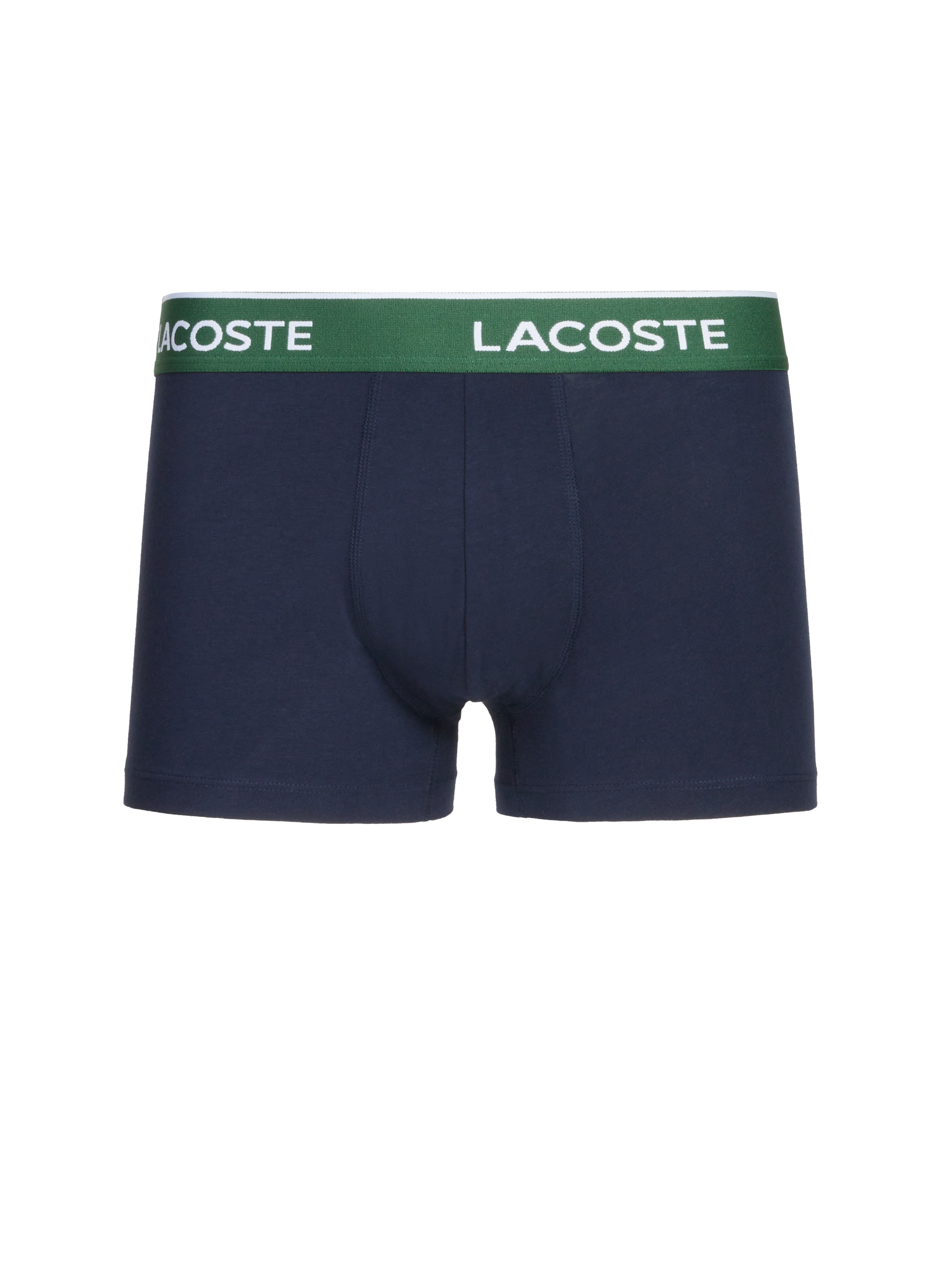 Set of 5 cotton boxers LACOSTE Blue