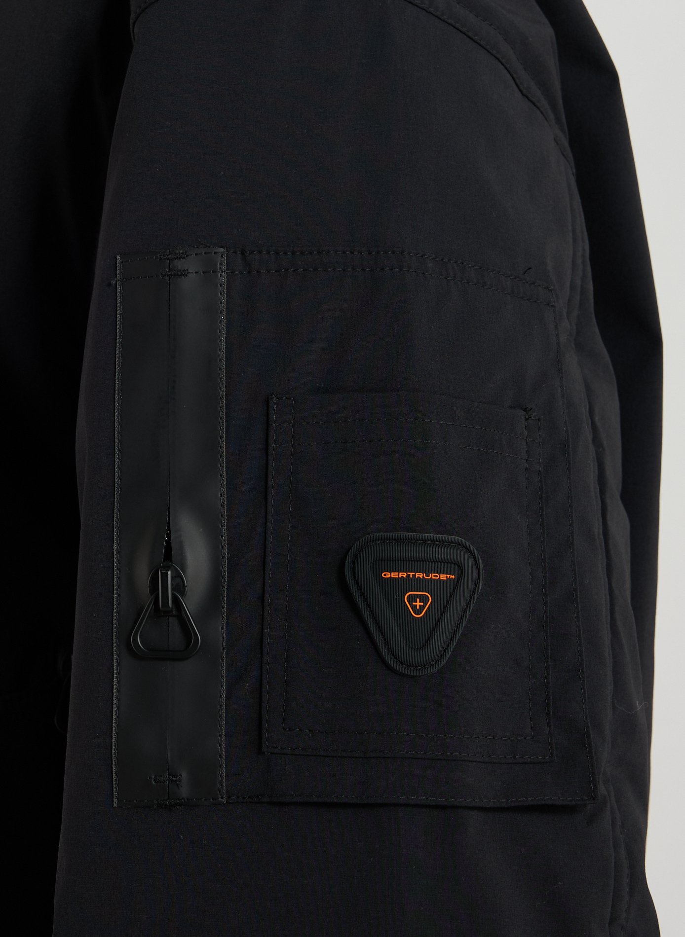 Blouson ample uni GERTRUDE ET GASTON Noir