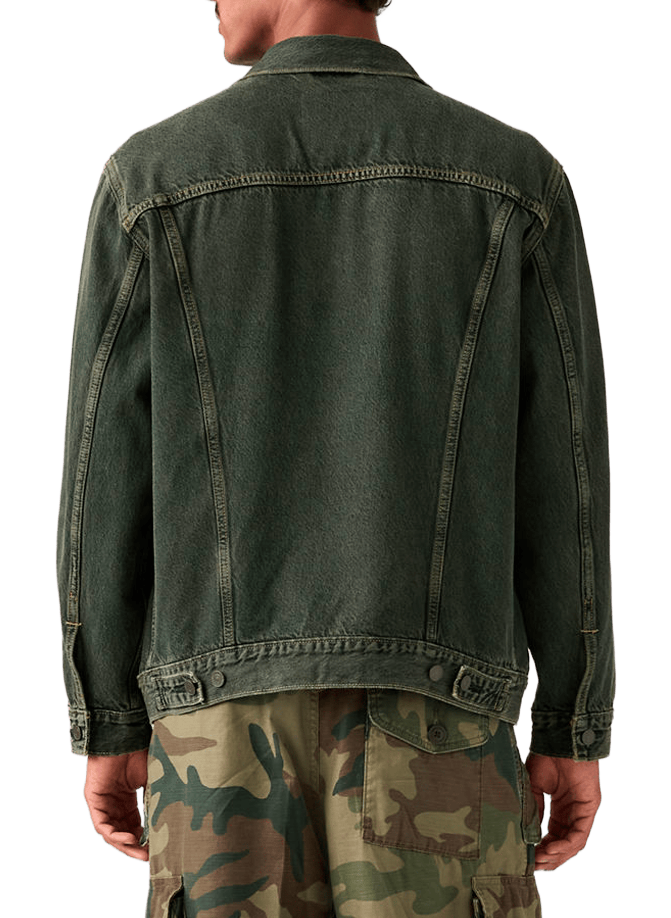 Veste Trucker Relaxed Type iii en coton LEVI'S Bleu