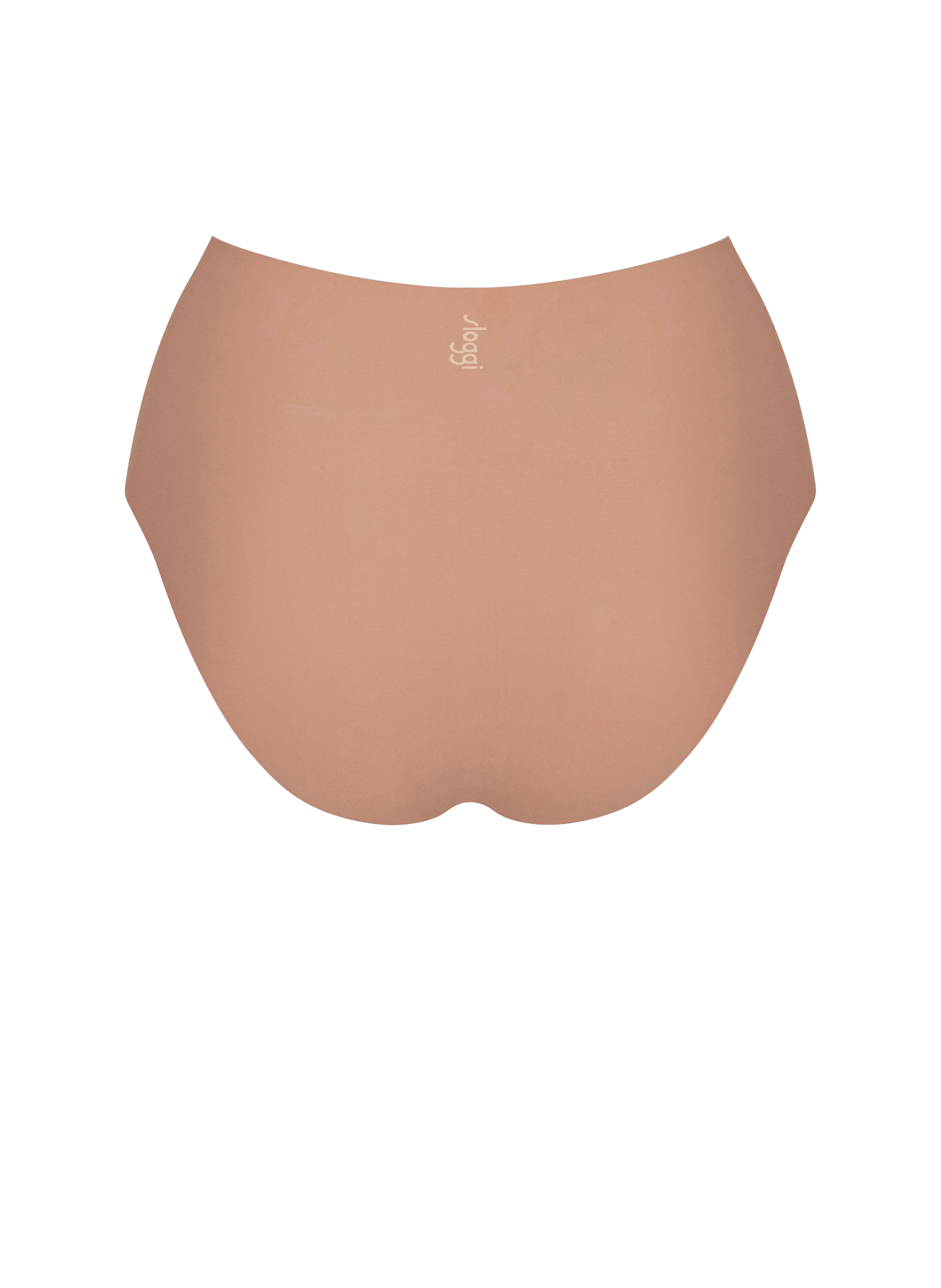 High-waisted solid color culottes SLOGGI Brown