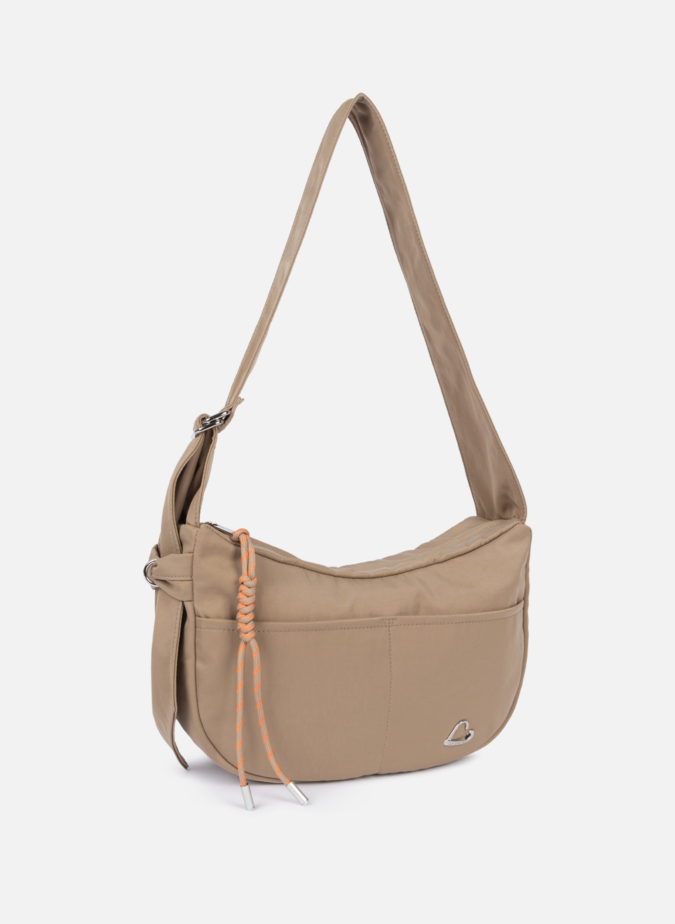 Sac besace - Basic Love LANCASTER Marron