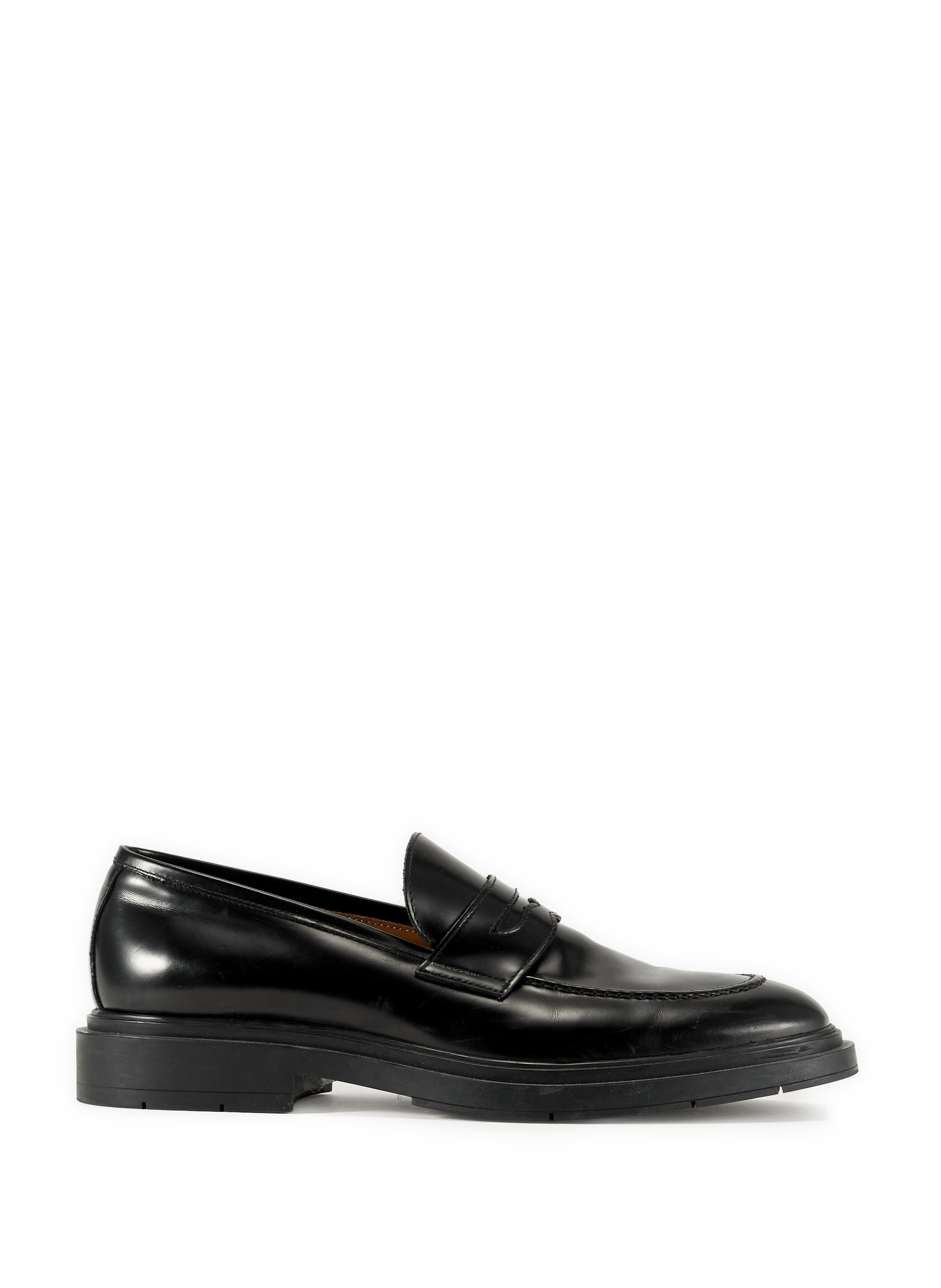 Smooth leather loafers SAISON 1865 Black