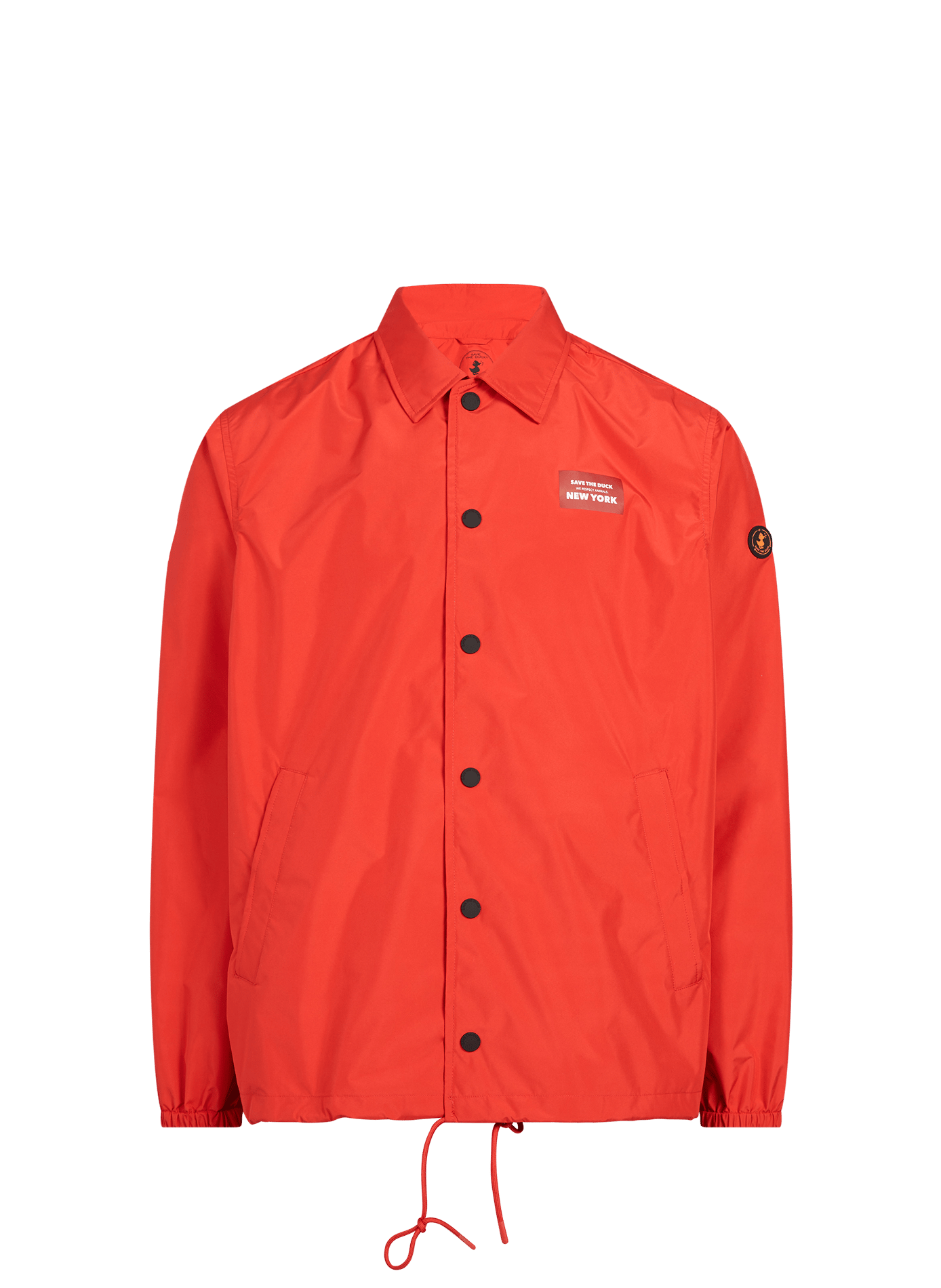 Parka Leni à logo SAVE THE DUCK Rouge