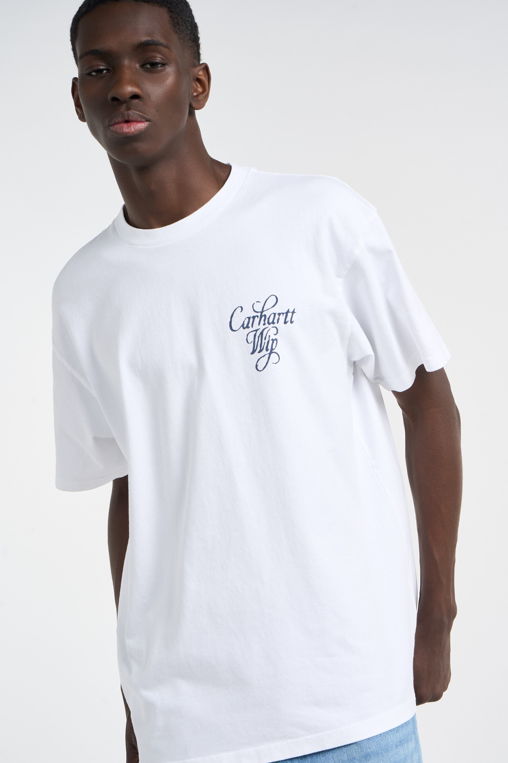 T-shirt s/s vestige t-shirt CARHARTT WIP Blanc