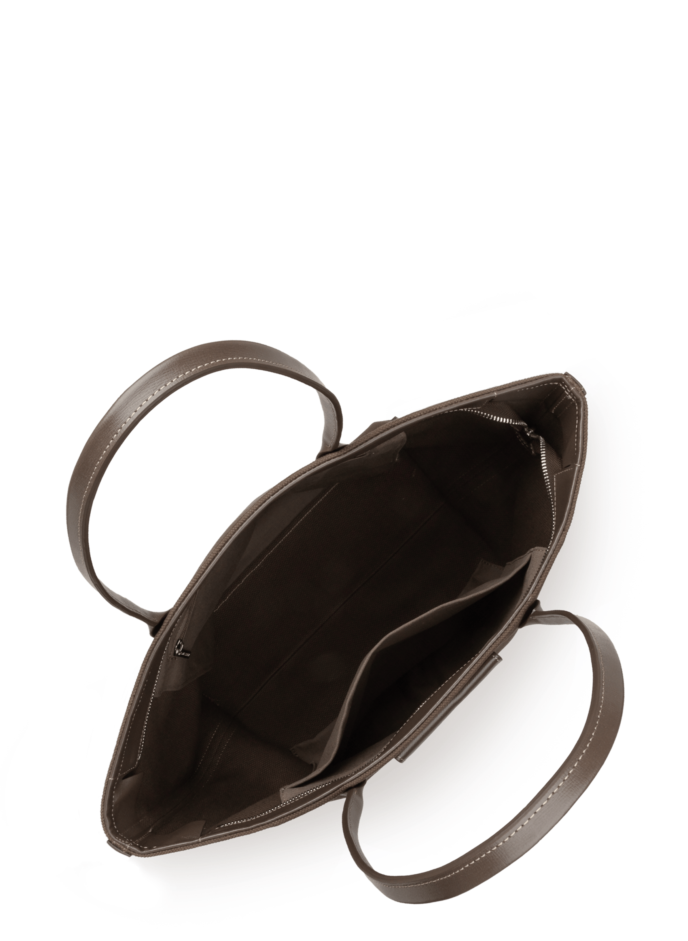 Sac cabas épaule - canvas kba LANCASTER Marron