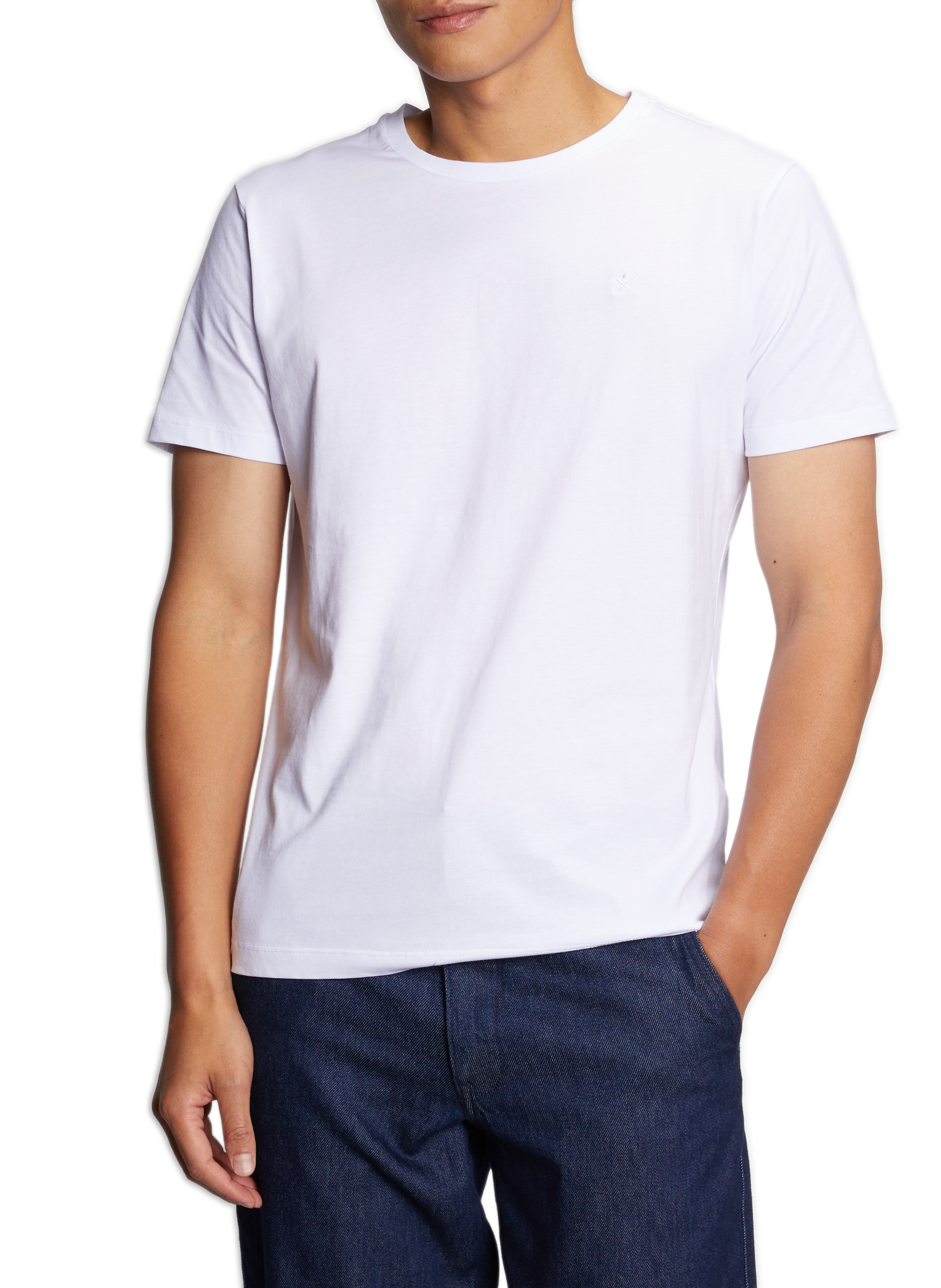 T-shirt en coton  HACKETT Blanc