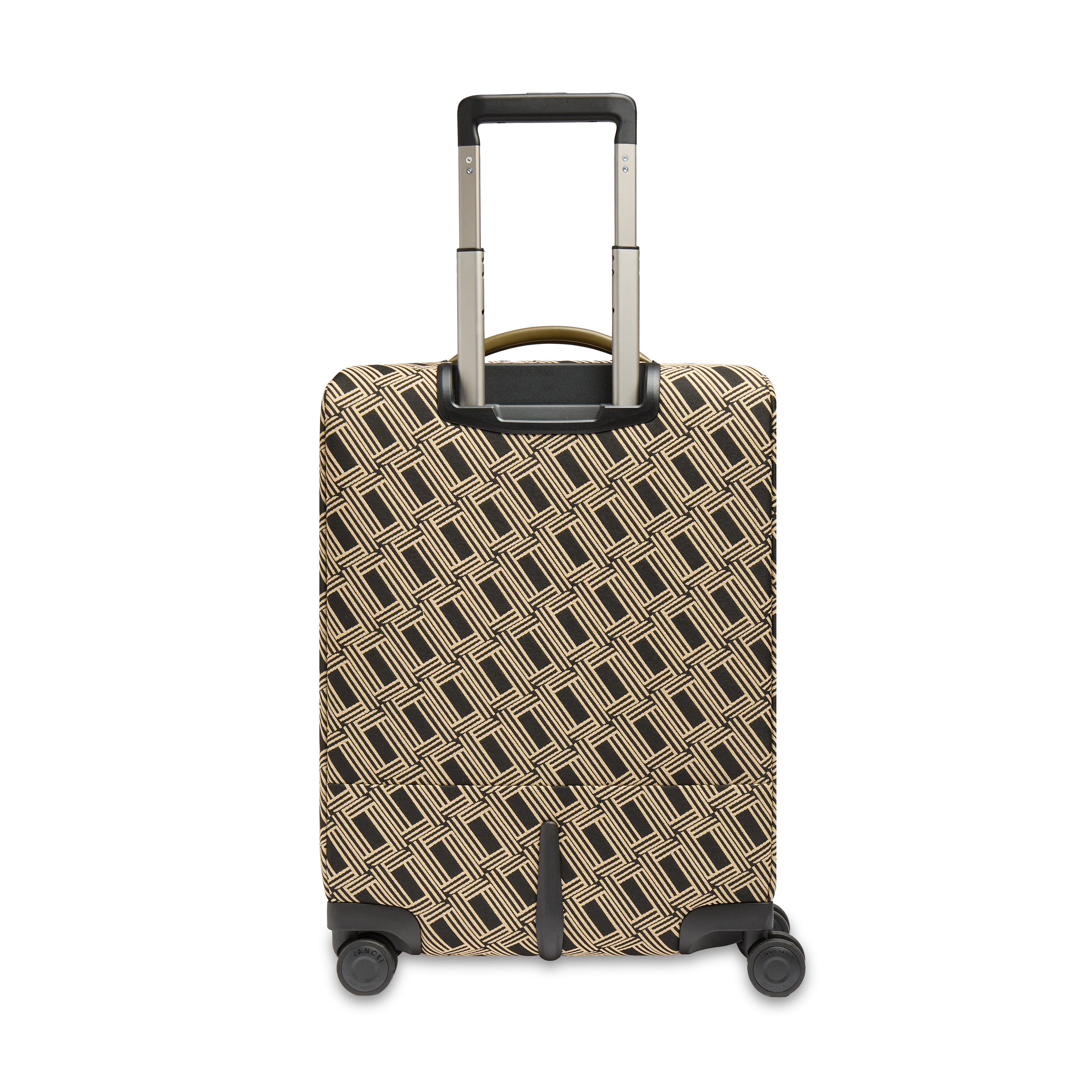Valise cabine 4 roues mistral de lancel en coton LANCEL Noir