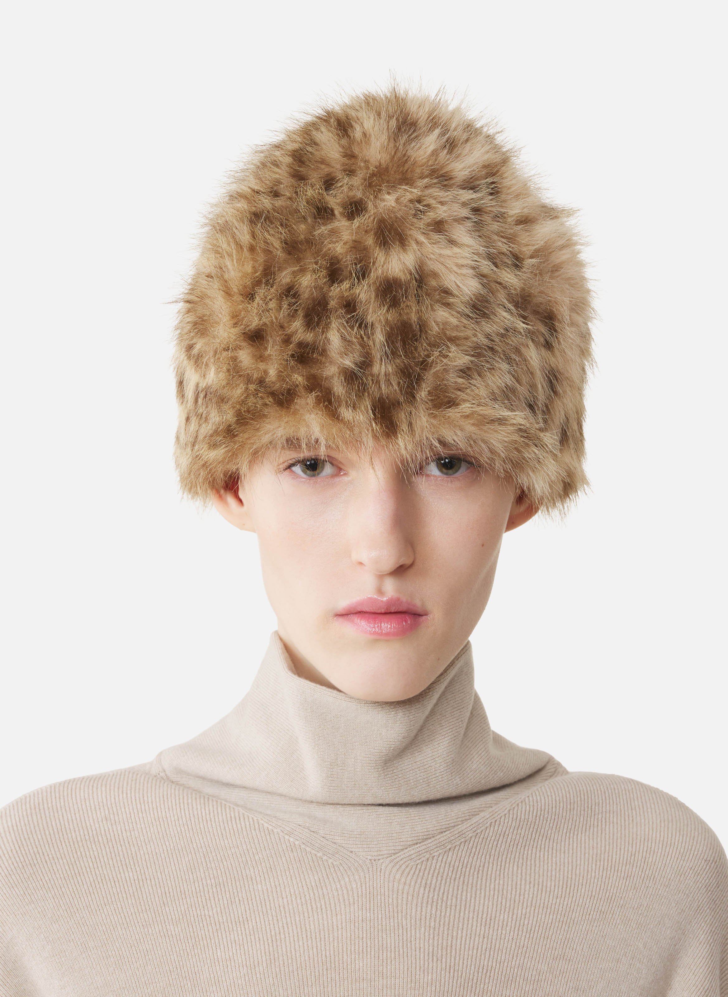 Chapeau en fausse fourrure LANVIN Multicolore