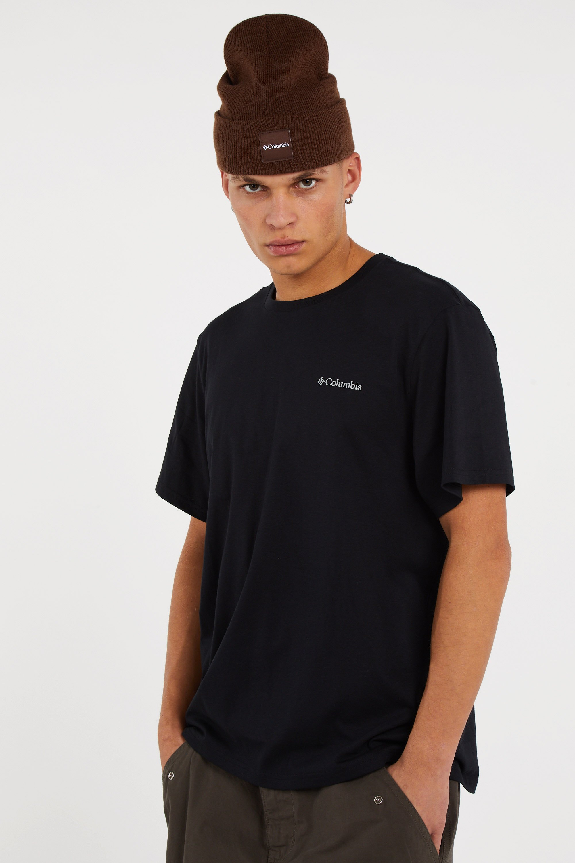 T-shirt csc basic COLUMBIA Noir