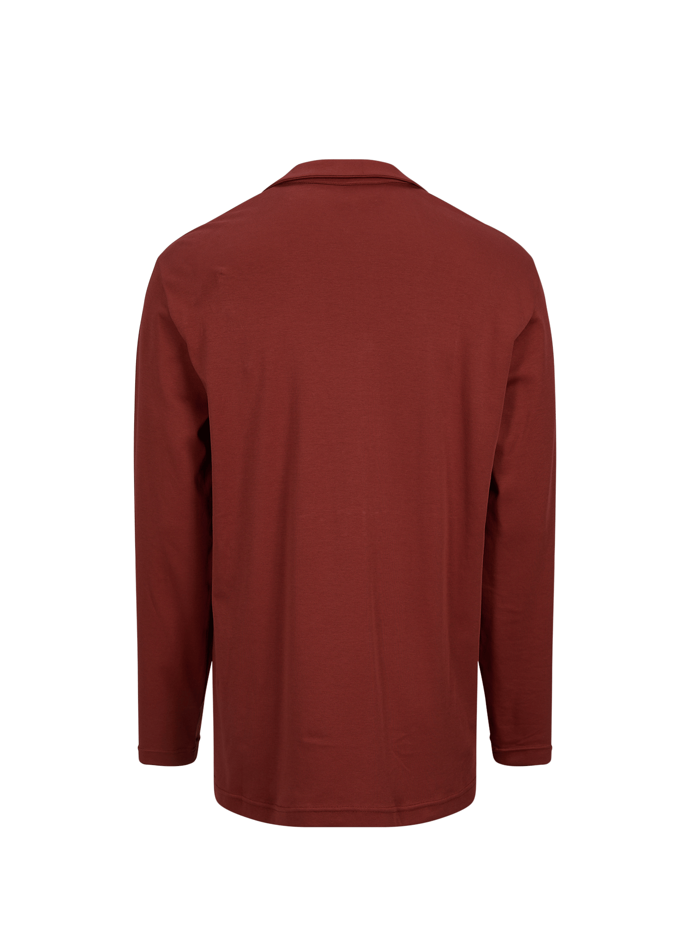 Langer Pyjama aus Baumwolle mit Knopfleiste EMPORIO ARMANI Rot