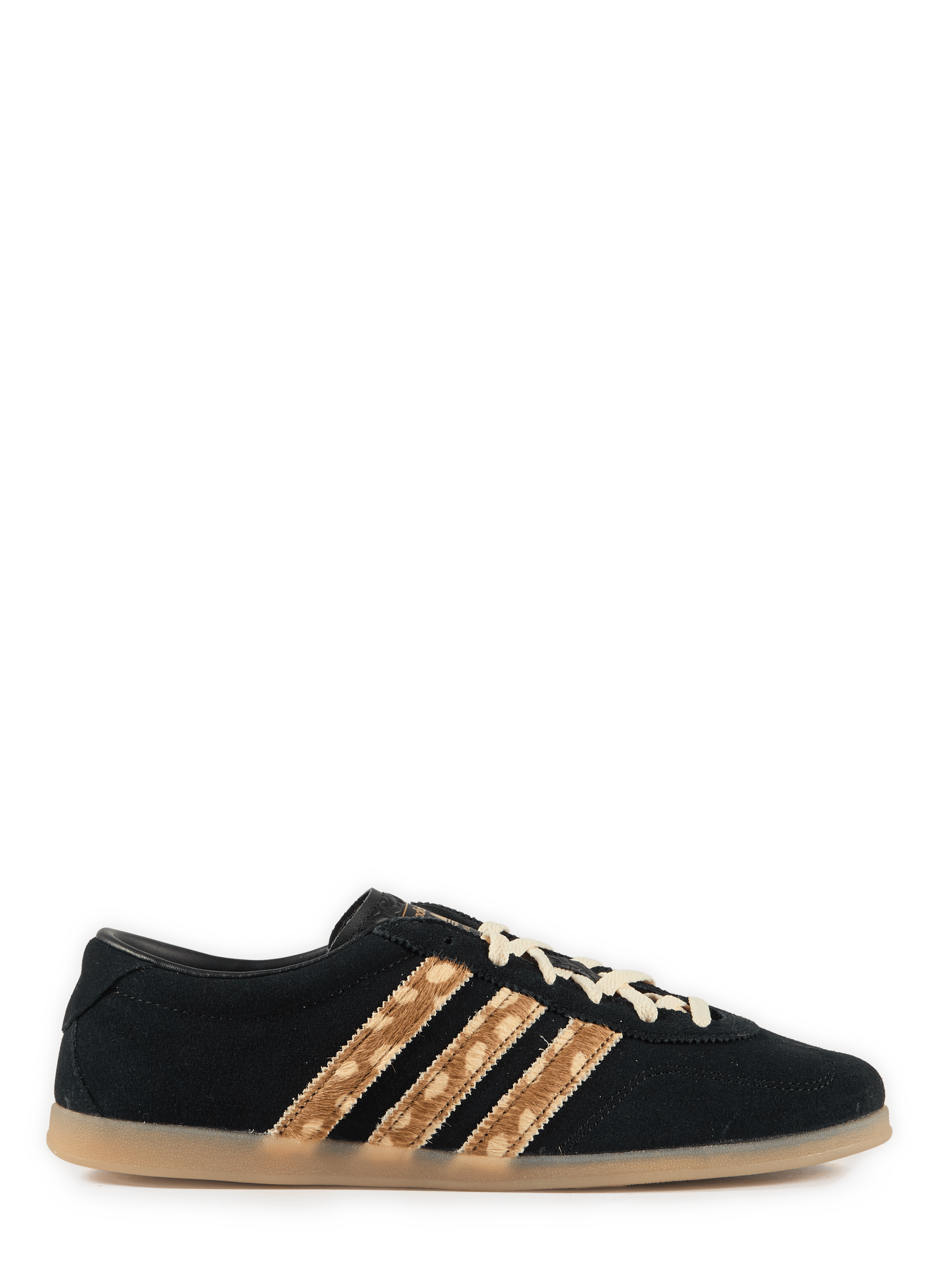 Zapatillas bajas de piel estampada ADIDAS Negro