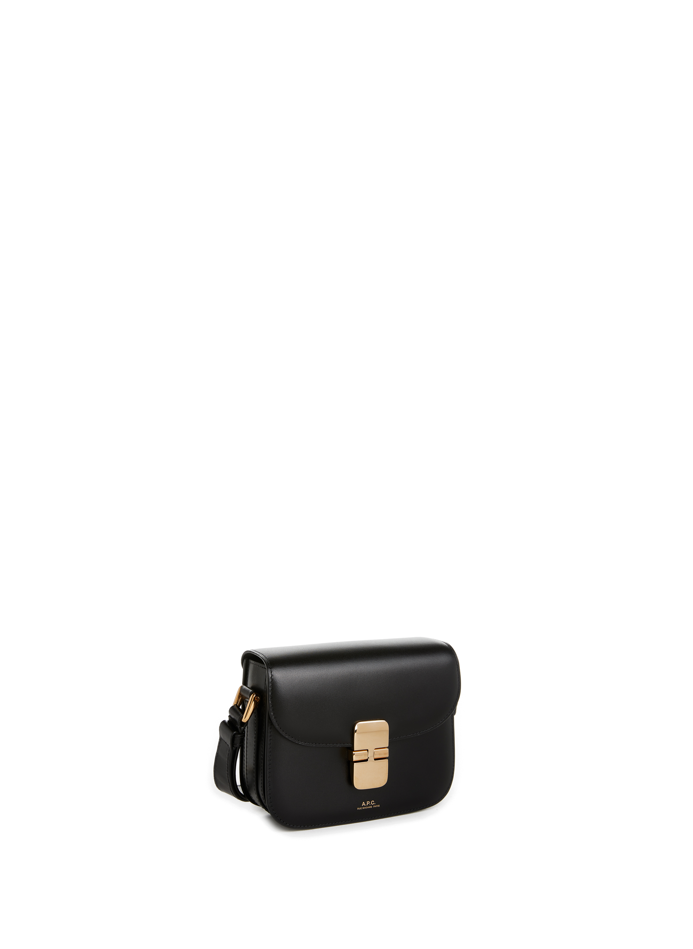 Mini sac Grace en jute et cuir