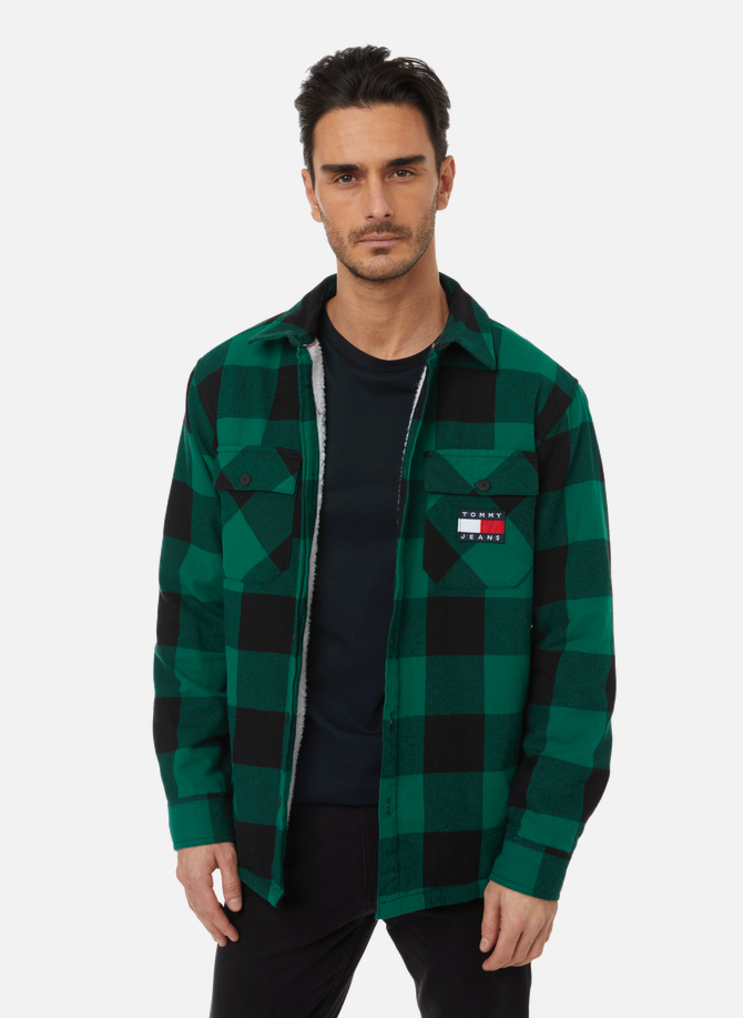 Checked cotton overshirt TOMMY HILFIGER