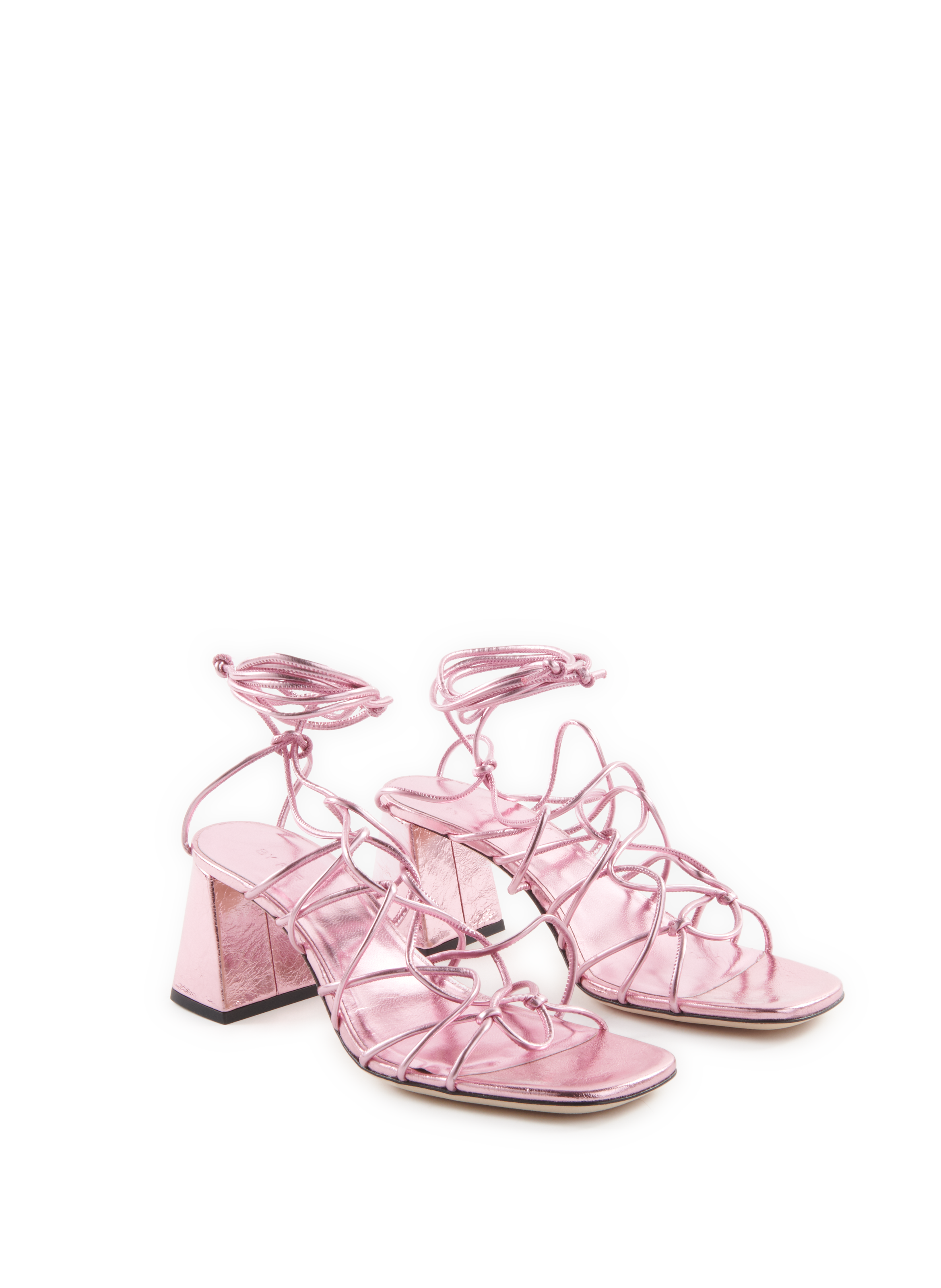 Sandales à talon  BY FAR Rose