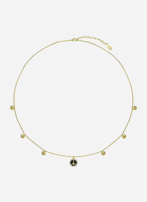 Collier avec pampilles en laiton doré serenity Noir by HIPANEMA HIPANEMA Collier avec pampilles en laiton doré serenity Noir