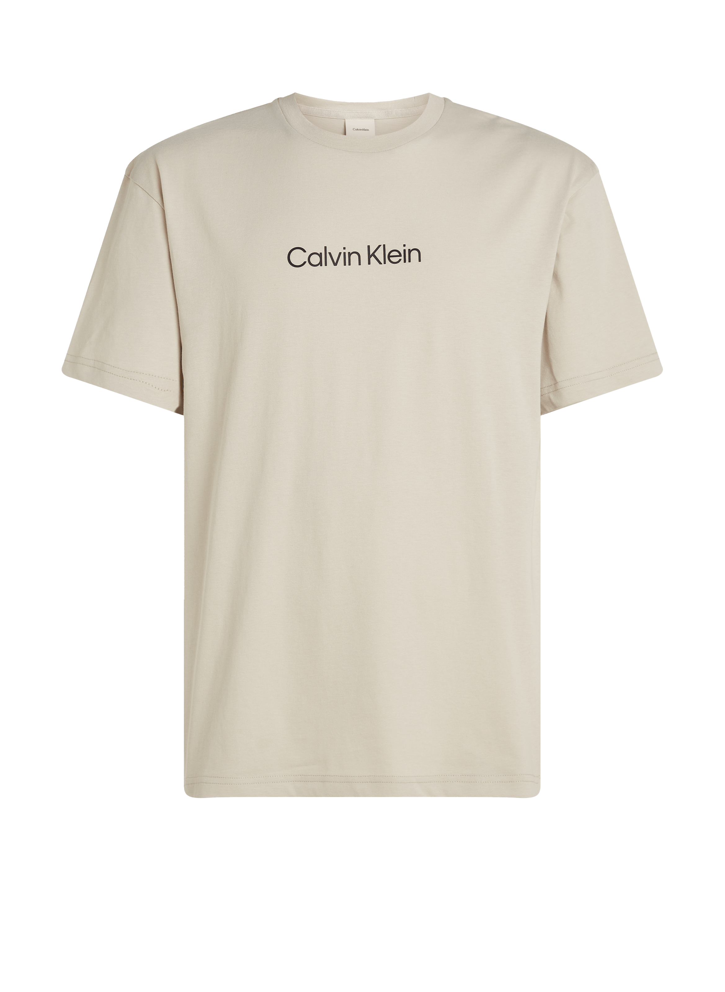 T-shirt à logo CALVIN KLEIN Beige