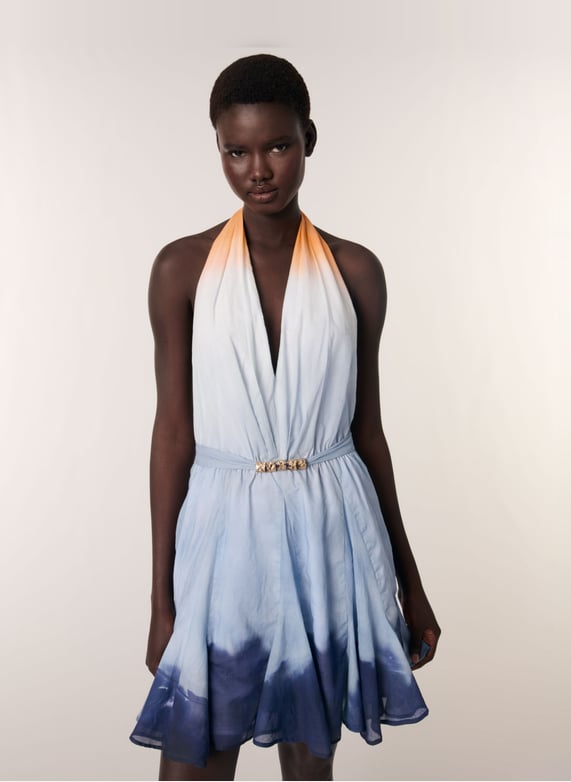 Robes Maje Robe Nouvelle Collection 2020 Robe Courte évasée En