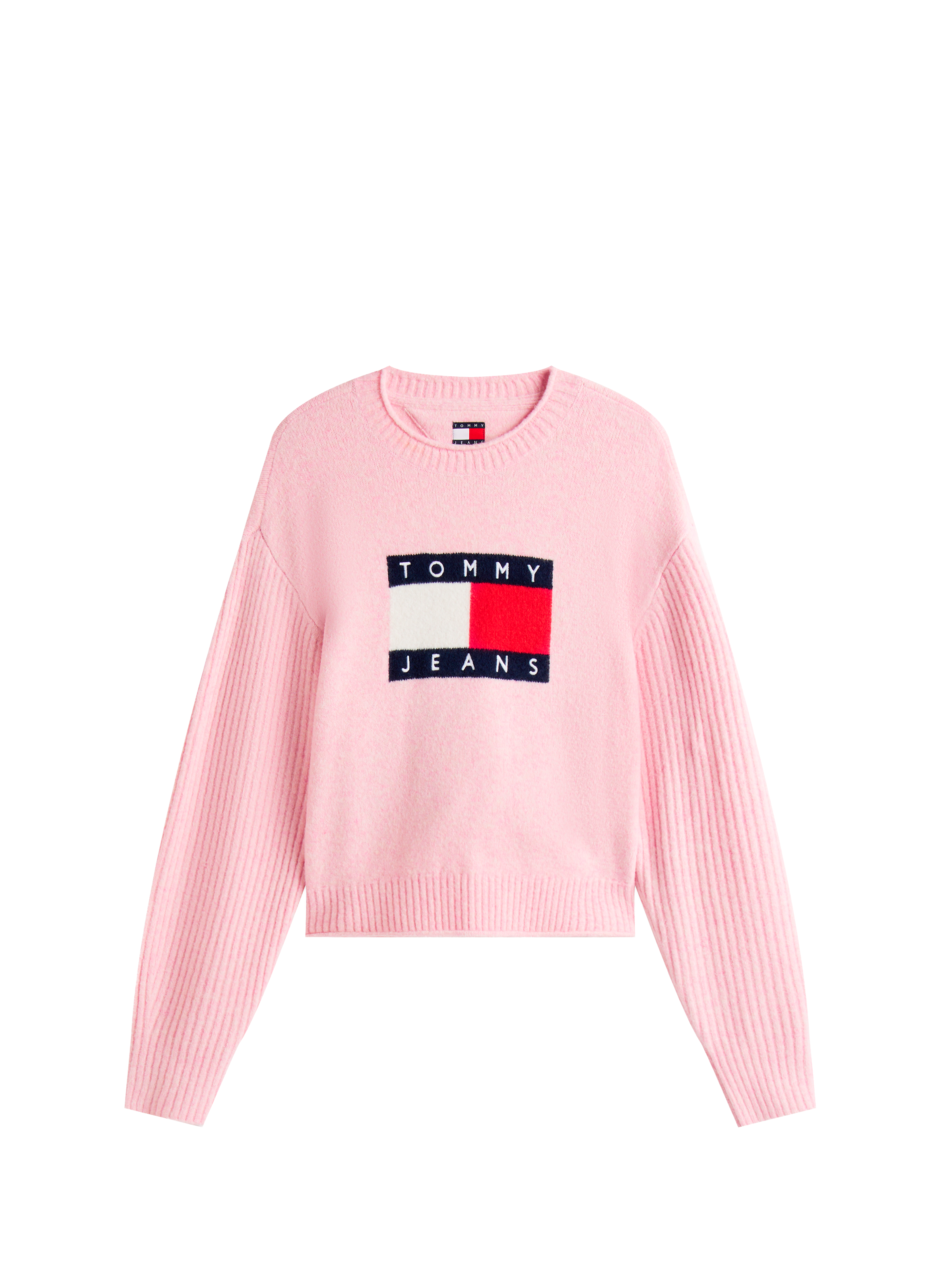 Pull à logo TOMMY HILFIGER Rose