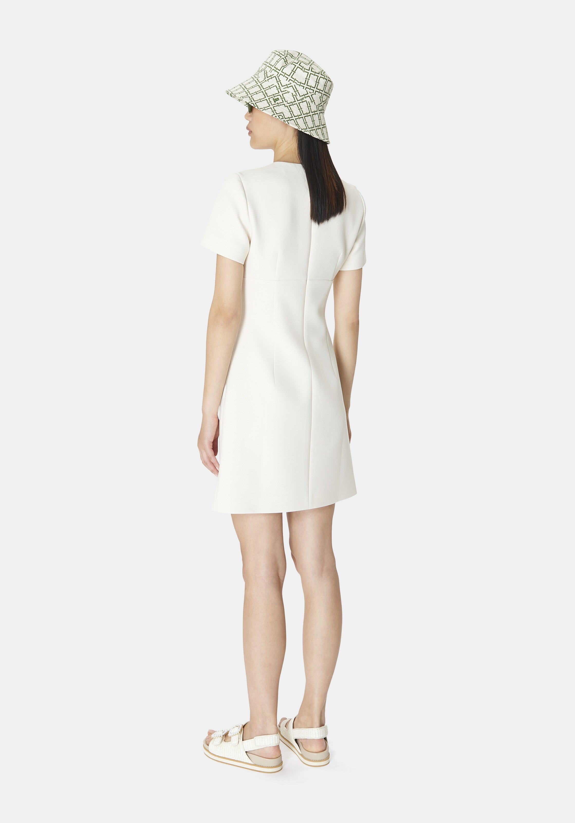Robe rehane TARA JARMON Blanc