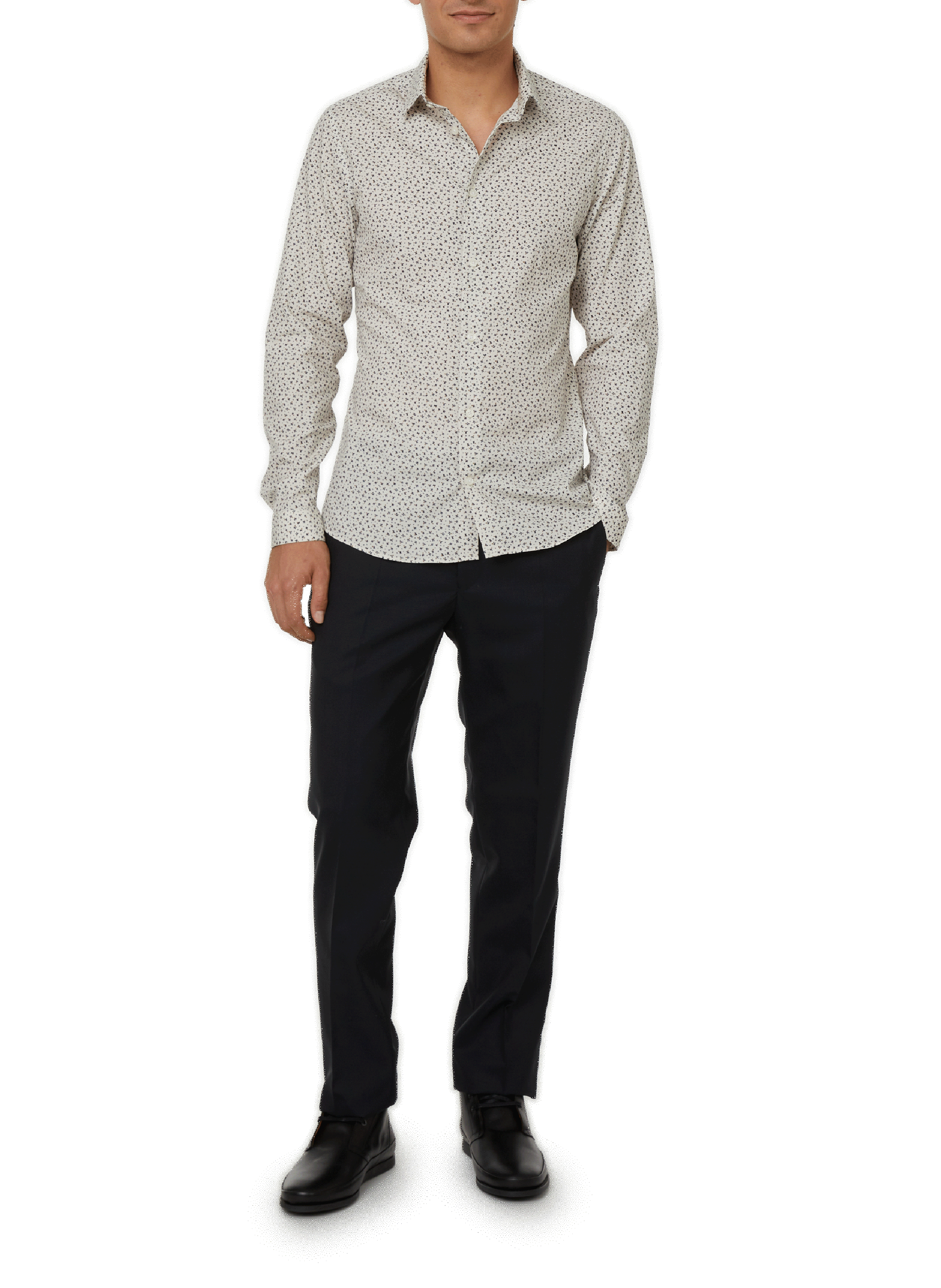 Chemise imprimé en coton AU PRINTEMPS PARIS Multicolore