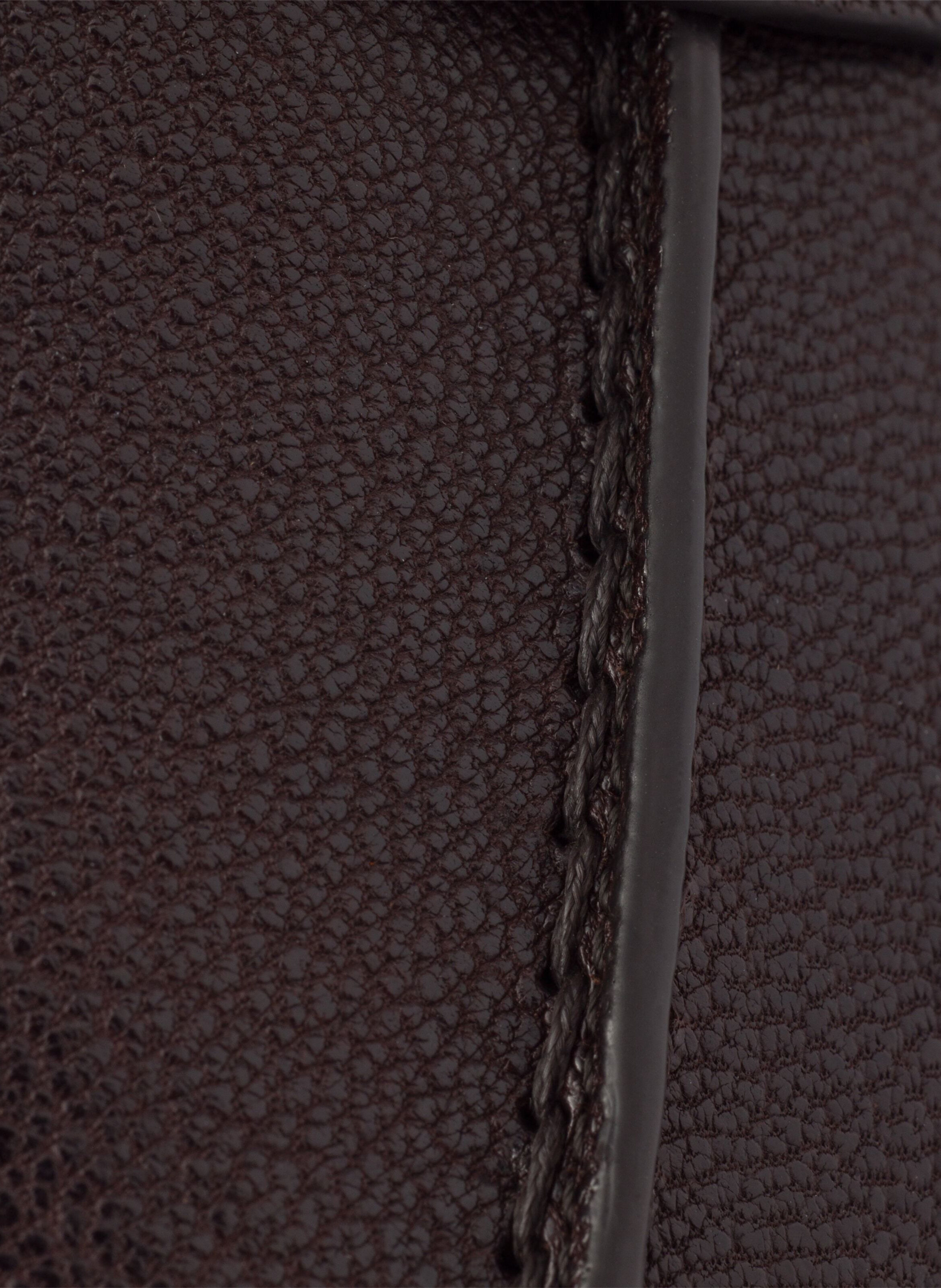 Mocassins en cuir PRADA Marron