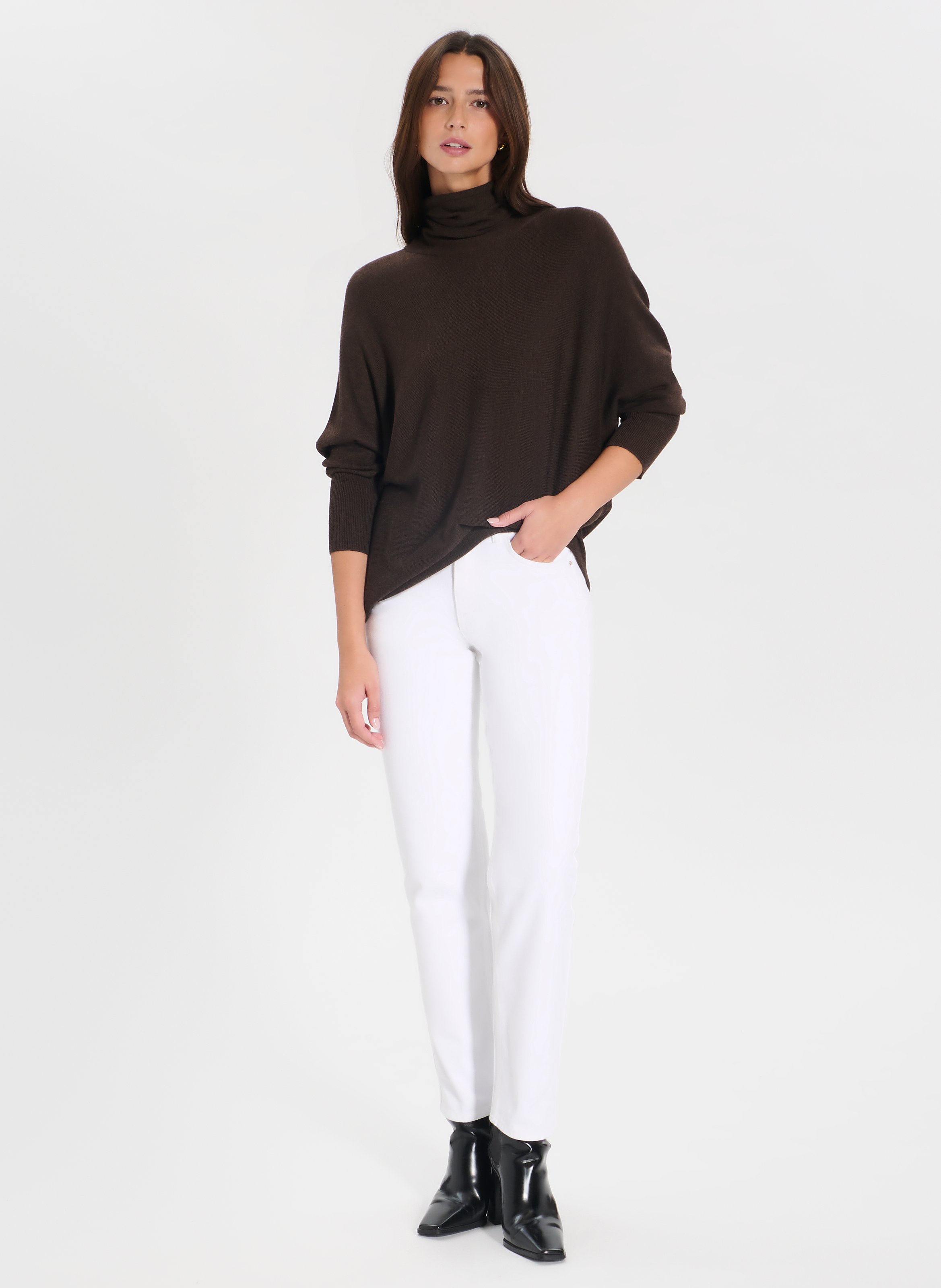 Pull  pruna ZAPA Marron