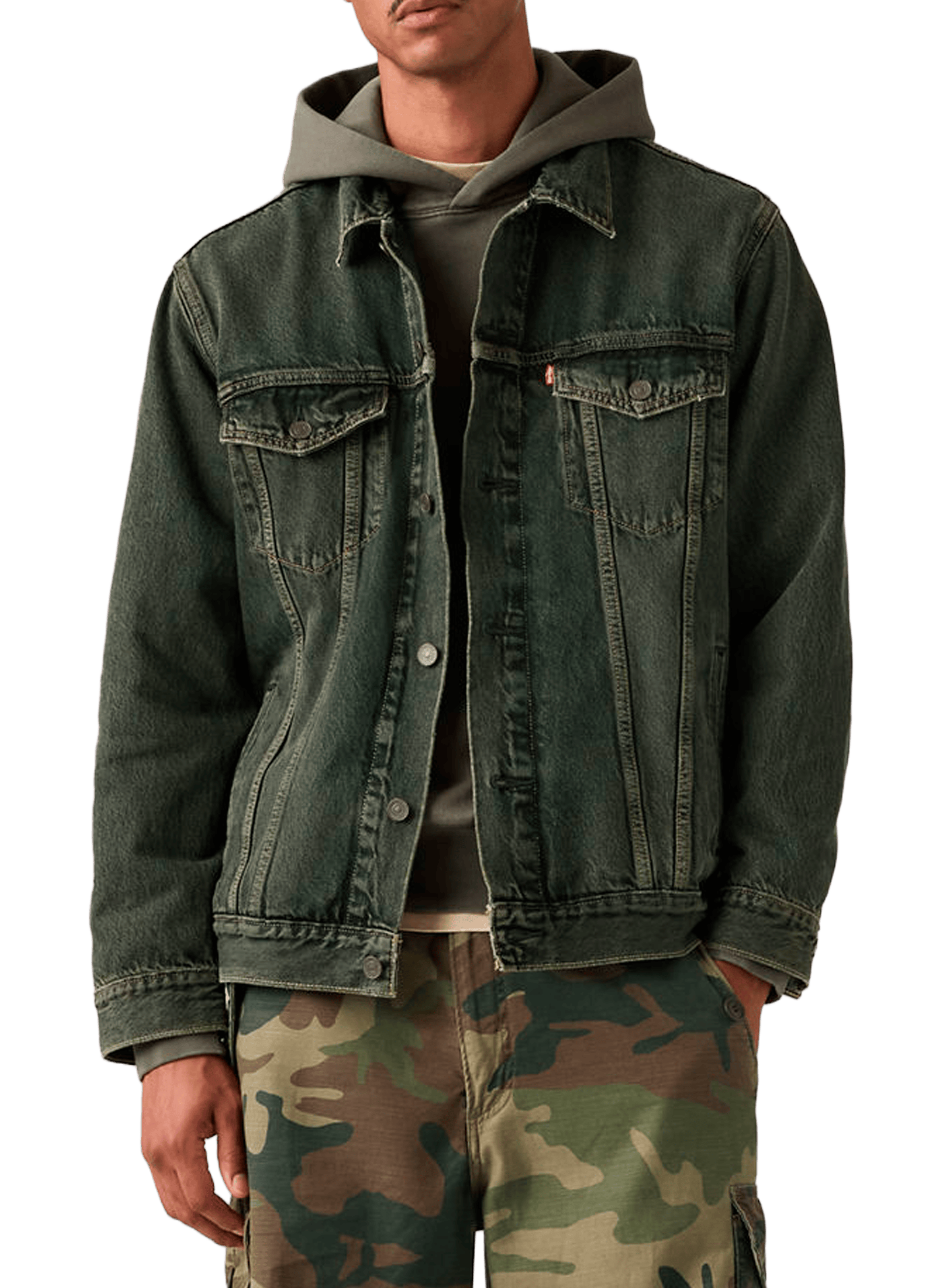 Veste Trucker Relaxed Type iii en coton LEVI'S Bleu