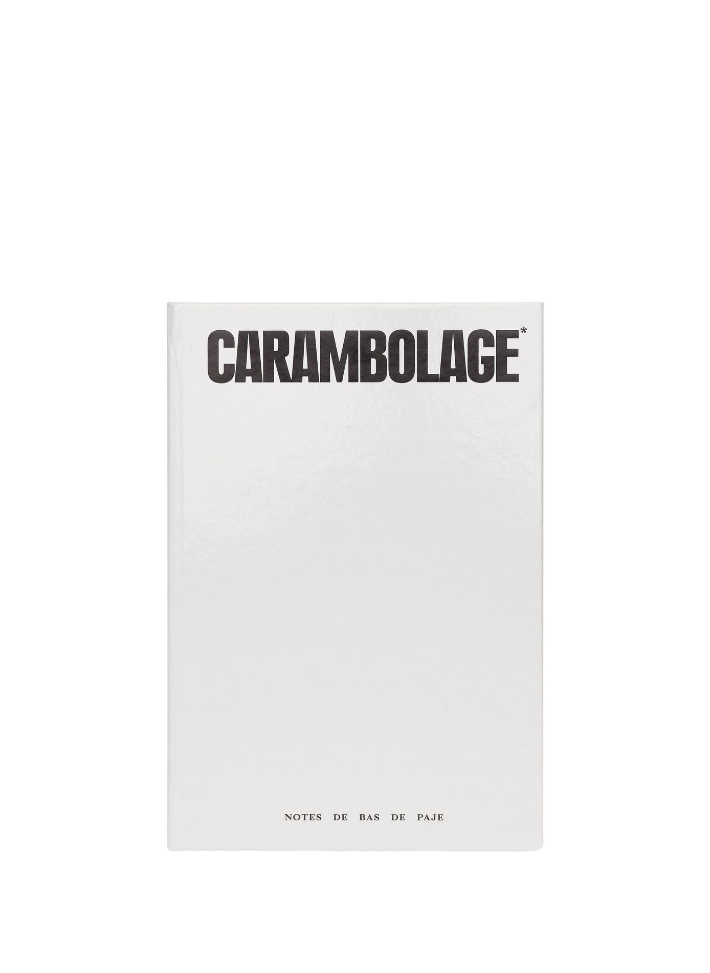 Carambolage NOTES DE BAS DE PAJE No color