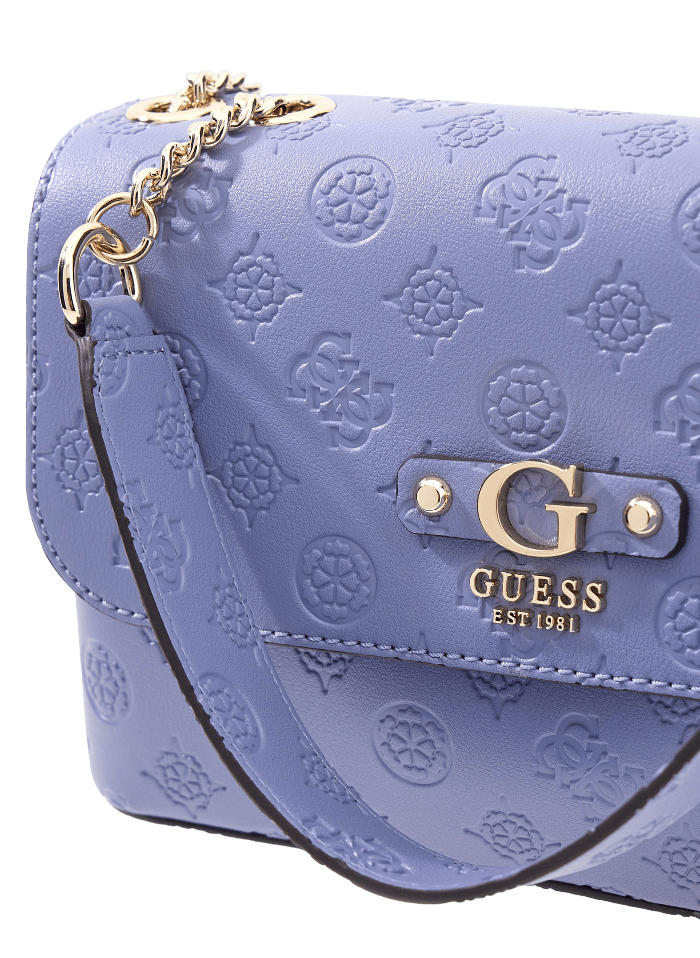 Dita logo shoulder bag GUESS Blue
