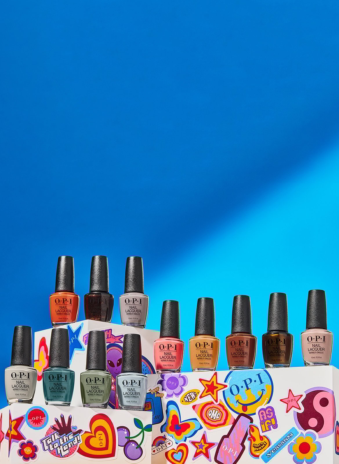 Coffret de 4 minis vernis à ongles OPI No color
