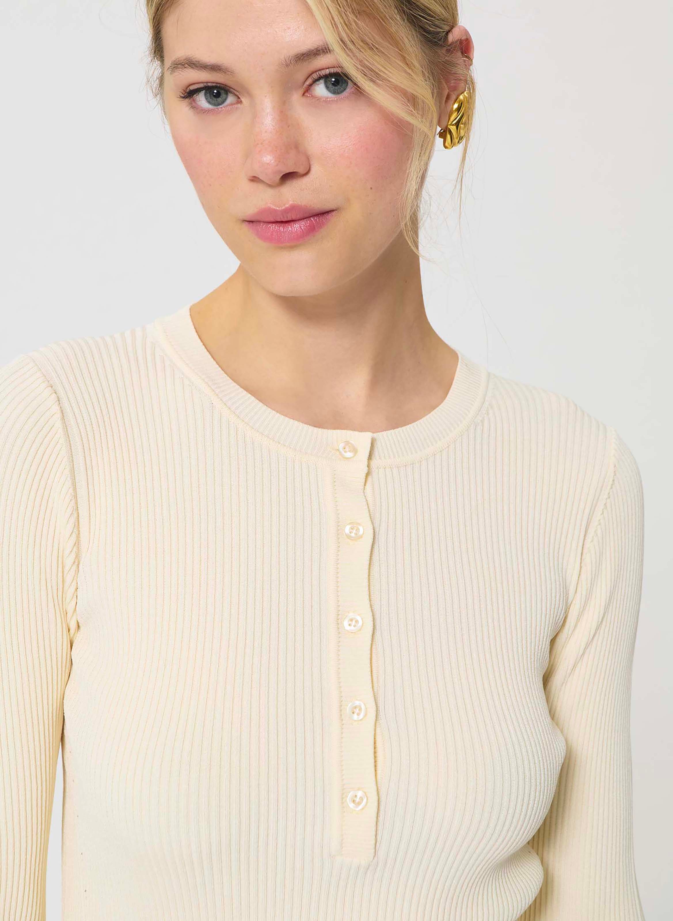 Pull paulie TARA JARMON Blanc