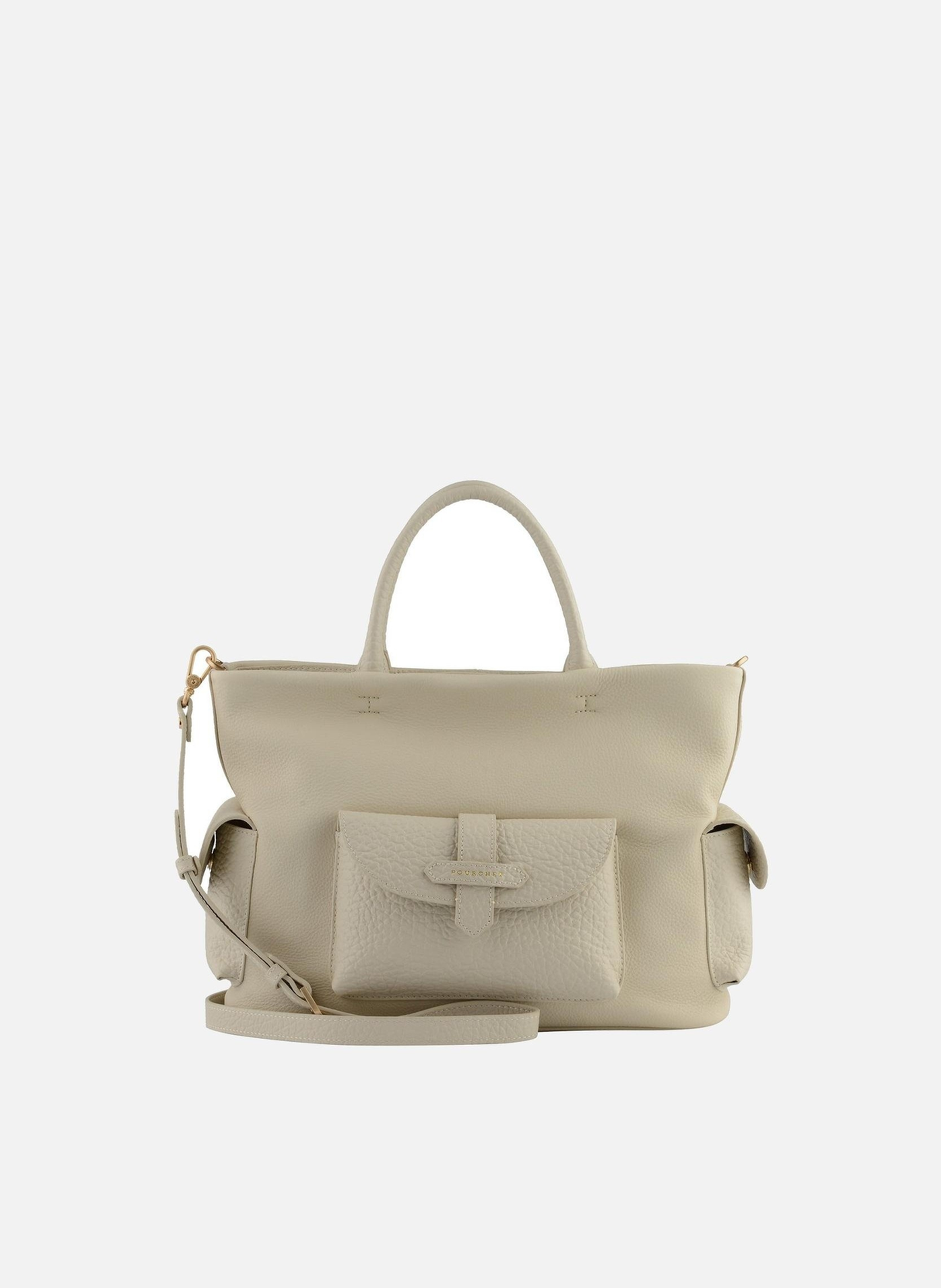 Reporter | sac à main POURCHET Beige