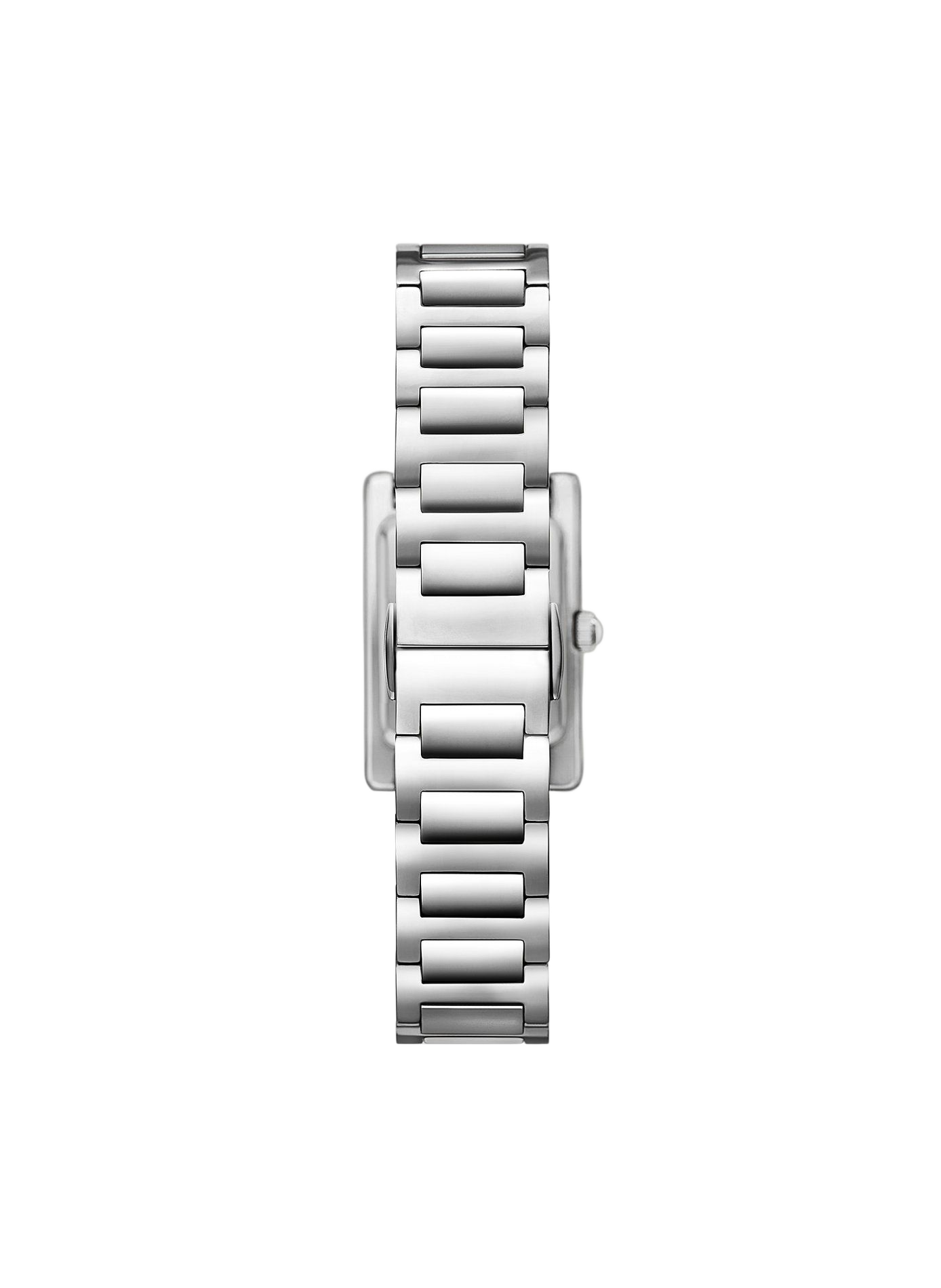 Montre quartz en acier inoxydable ARMANI MONTRES Blanc