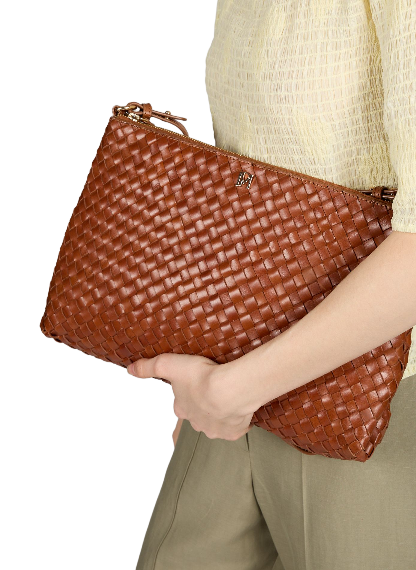 Sac à main Serion en cuir  PETITE MENDIGOTE Marron