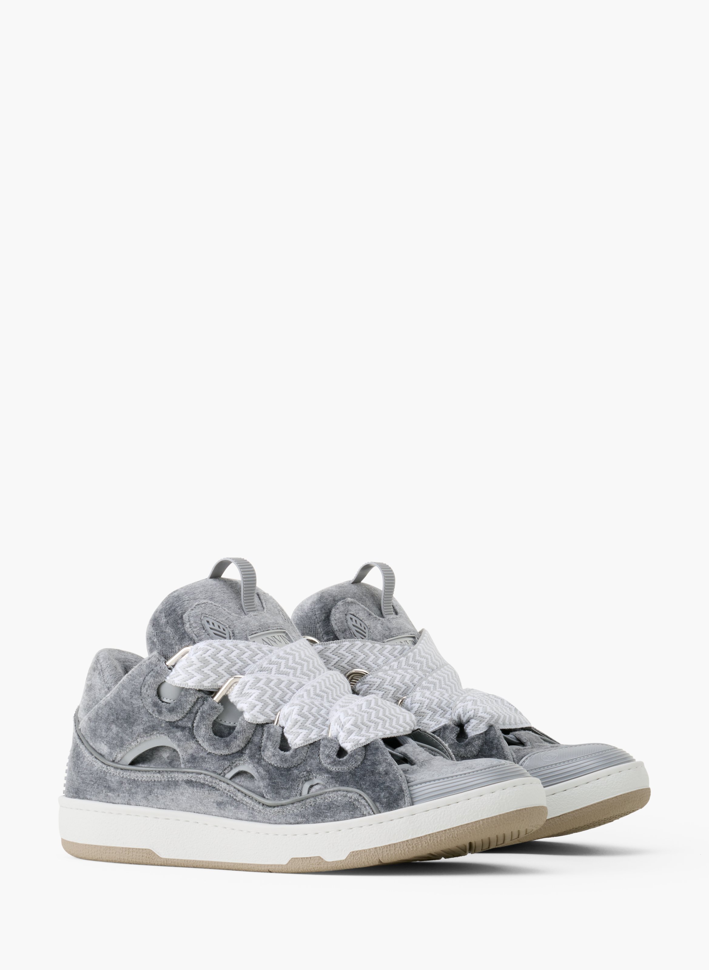 Sneakers curb en jersey LANVIN Gris