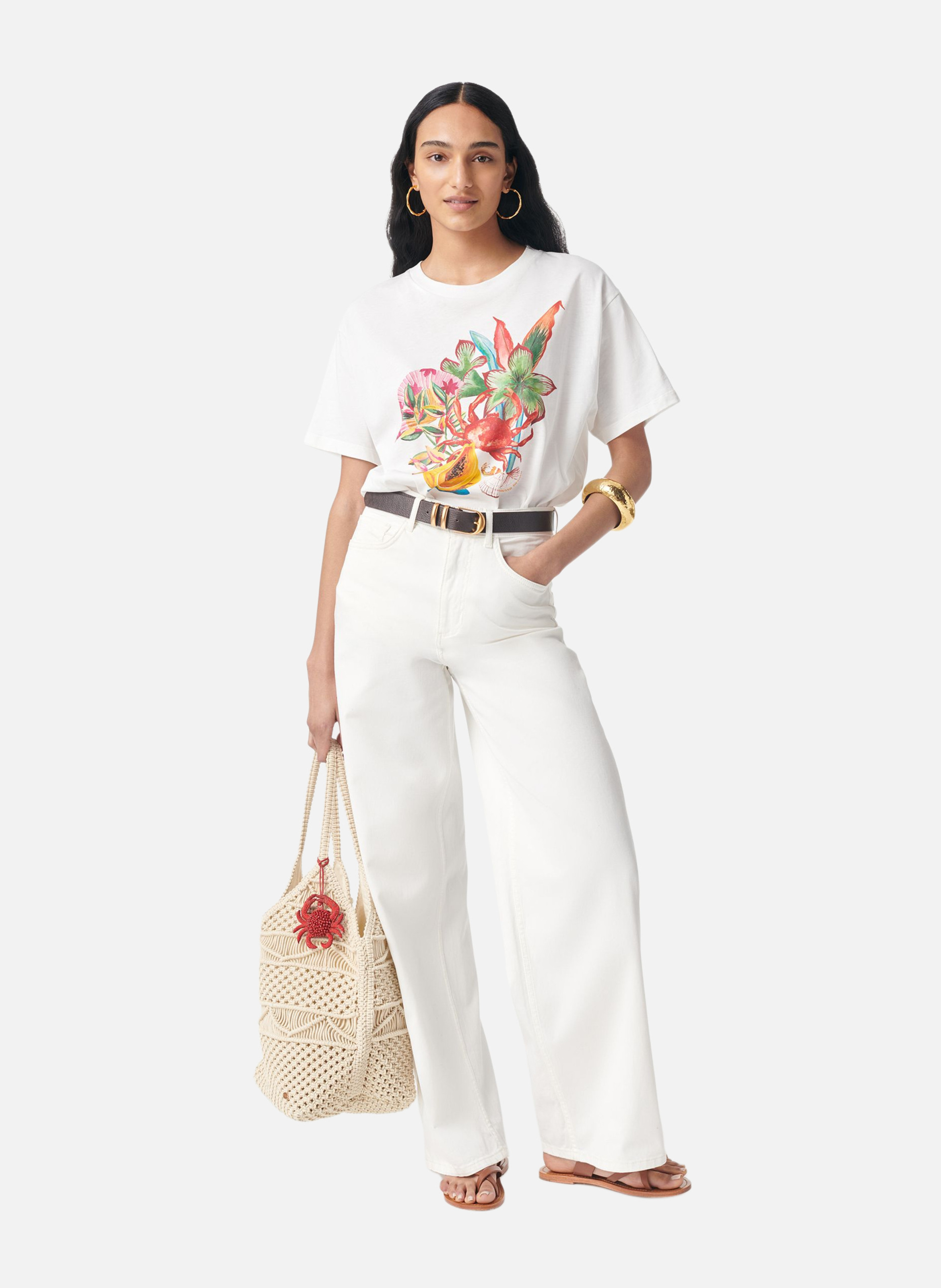 T-shirt genesos Blanc