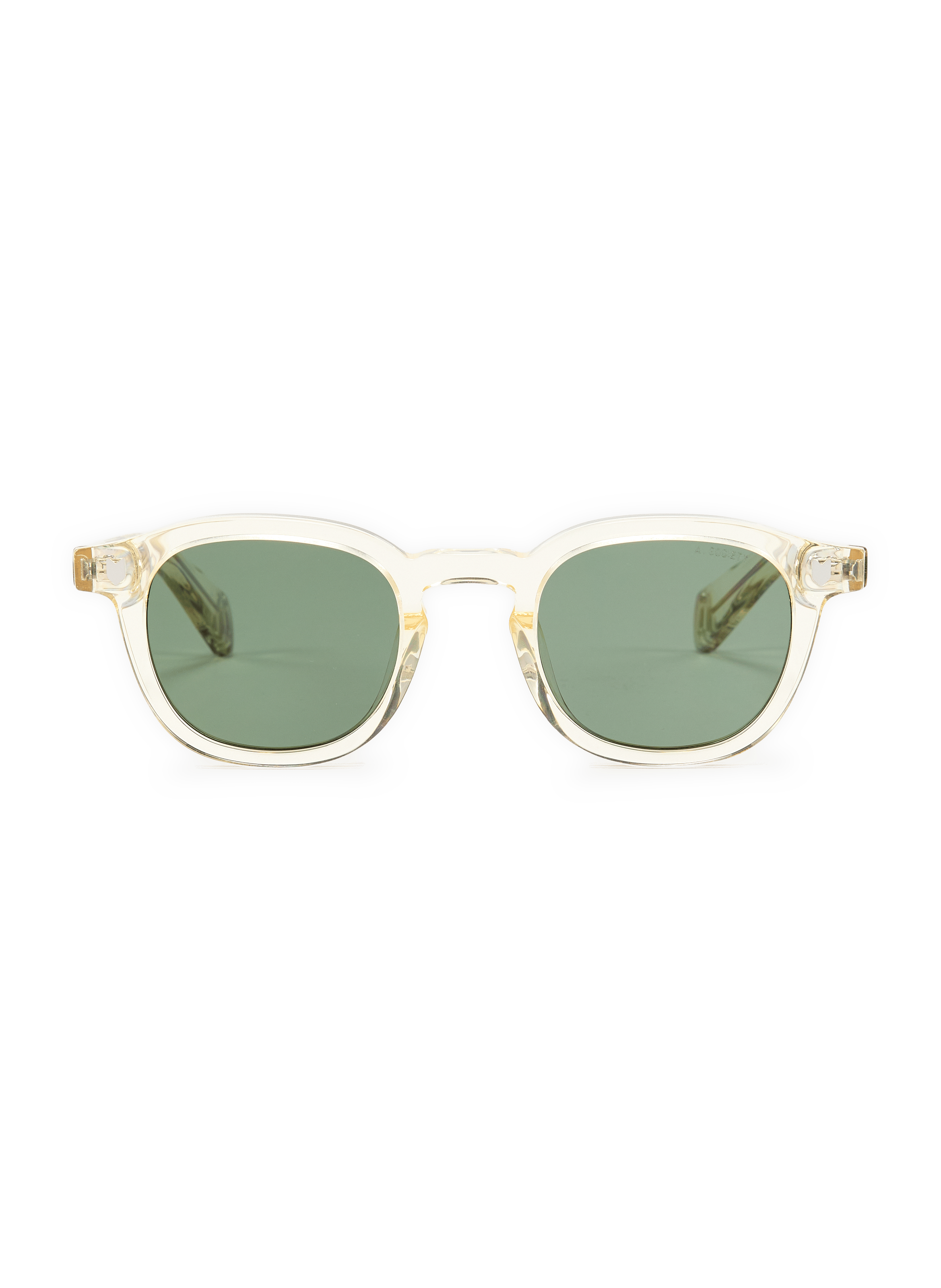 Transparent sunglasses Camille MAISON KITSUNÉ Green